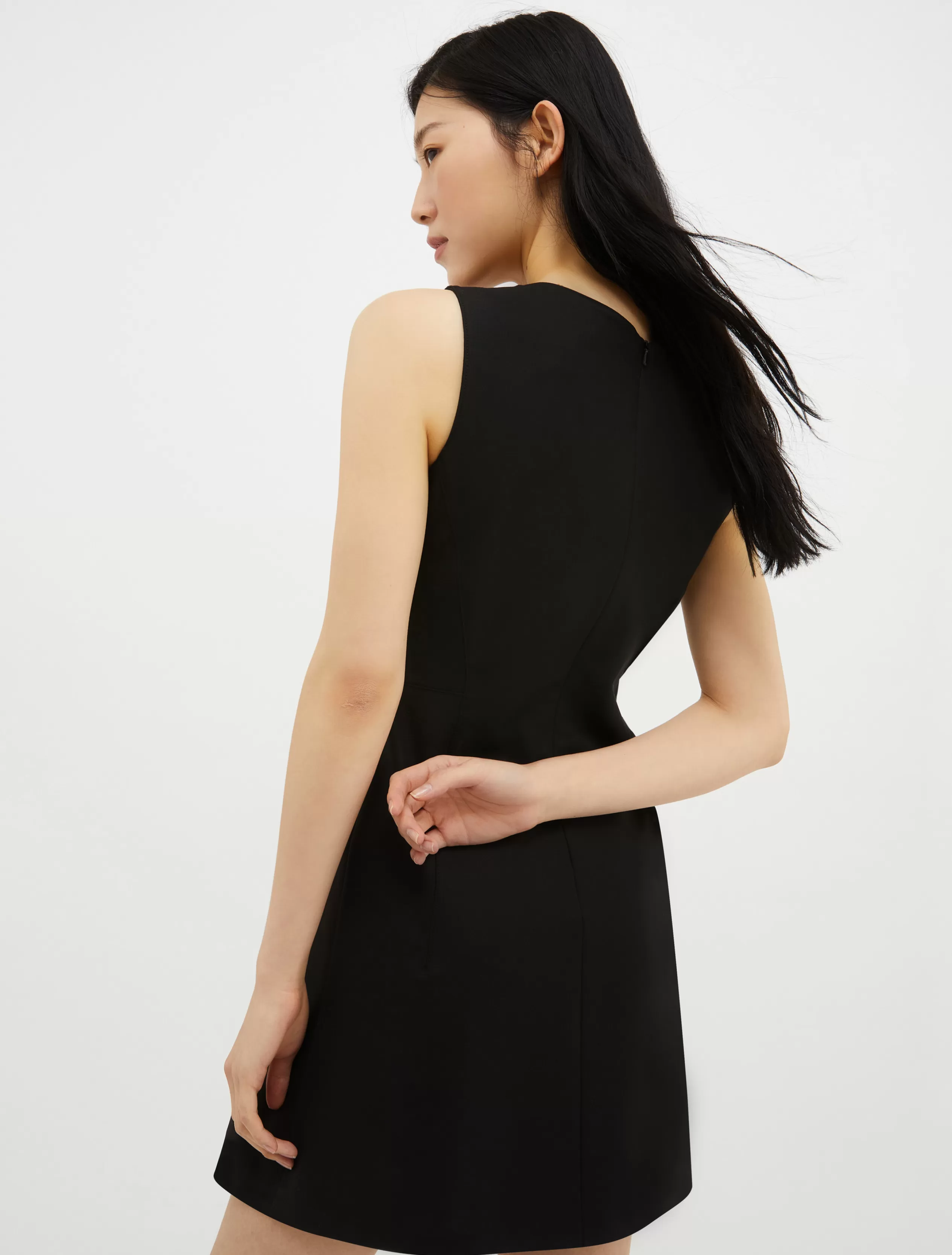 Abiti e Tute<MAX&Co. Abito slim bi-stretch nero