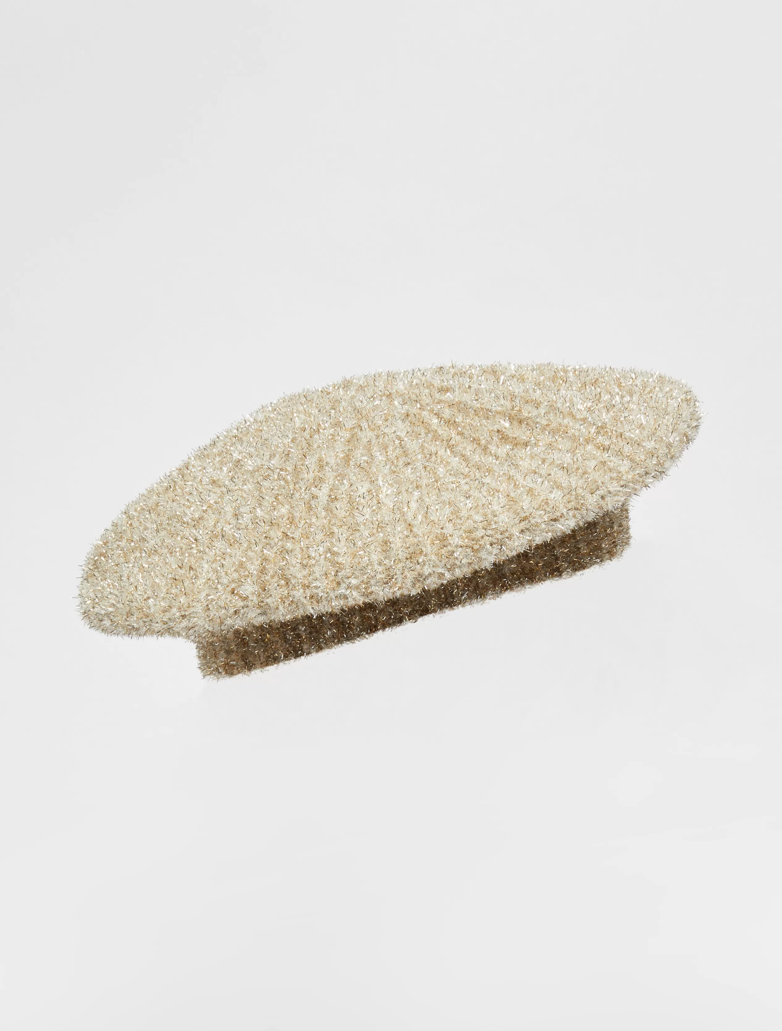 Sciarpe e Cappelli<MAX&Co. Baschetto in maglia lurex bianco ottico