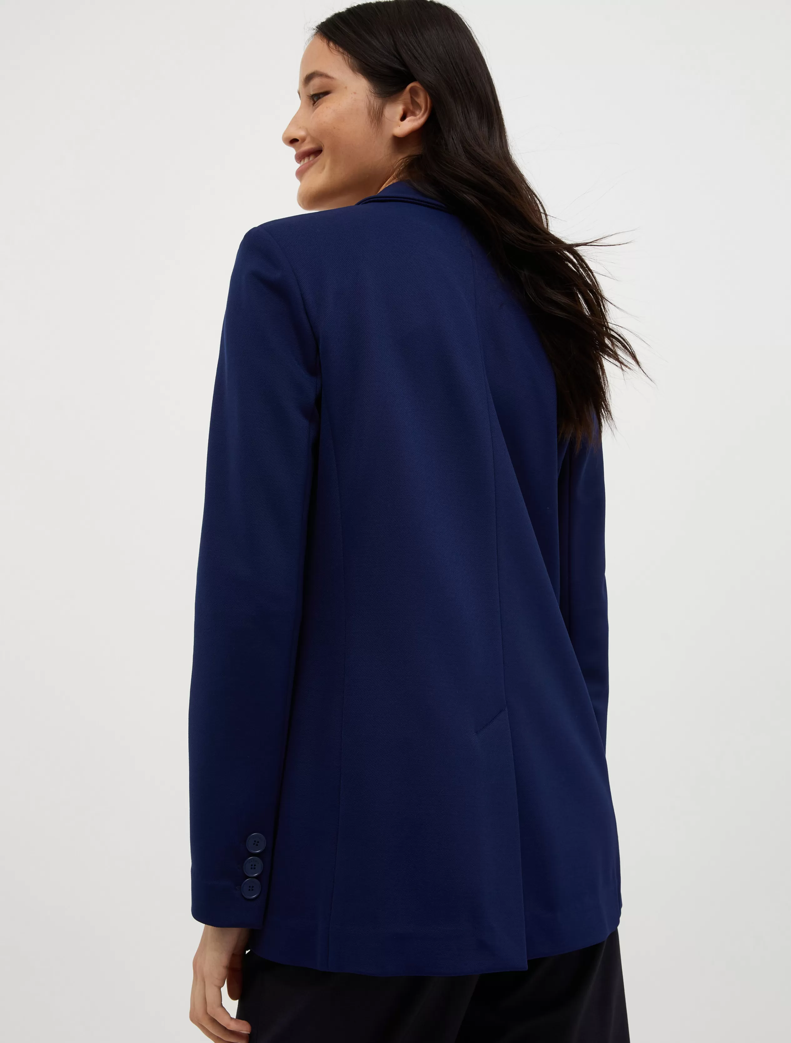 Giacche e Blazer | Tailleur<MAX&Co. Blazer in jersey twill blu cina