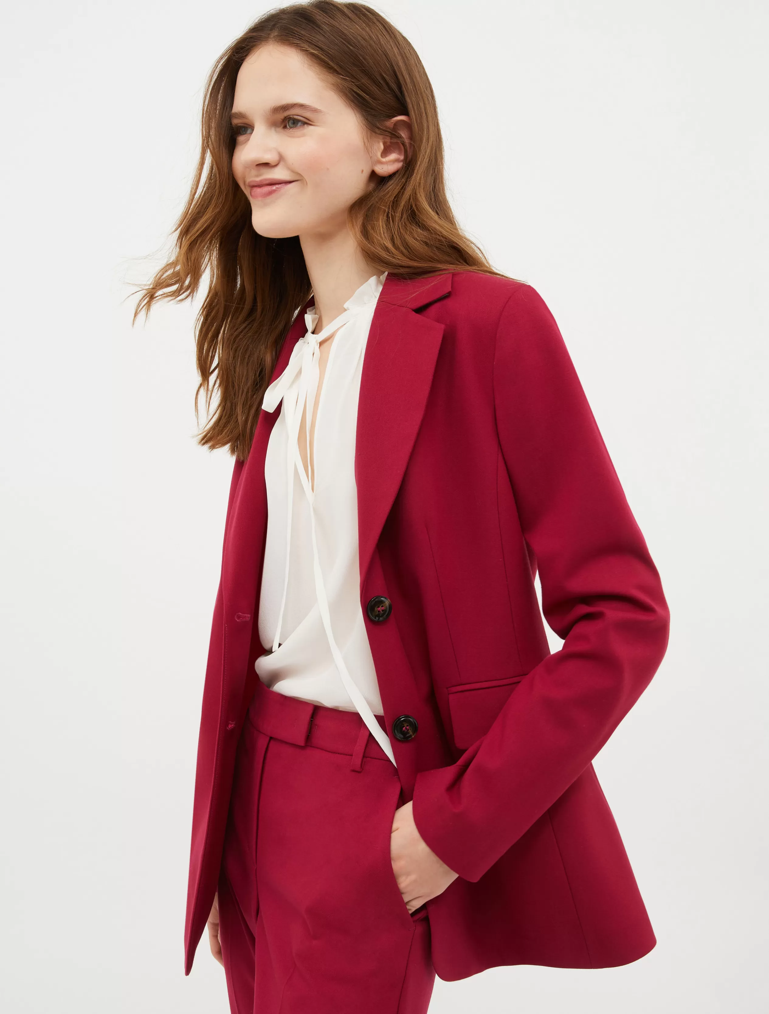 Giacche e Blazer | Tailleur<MAX&Co. Blazer monopetto BORDEAUX