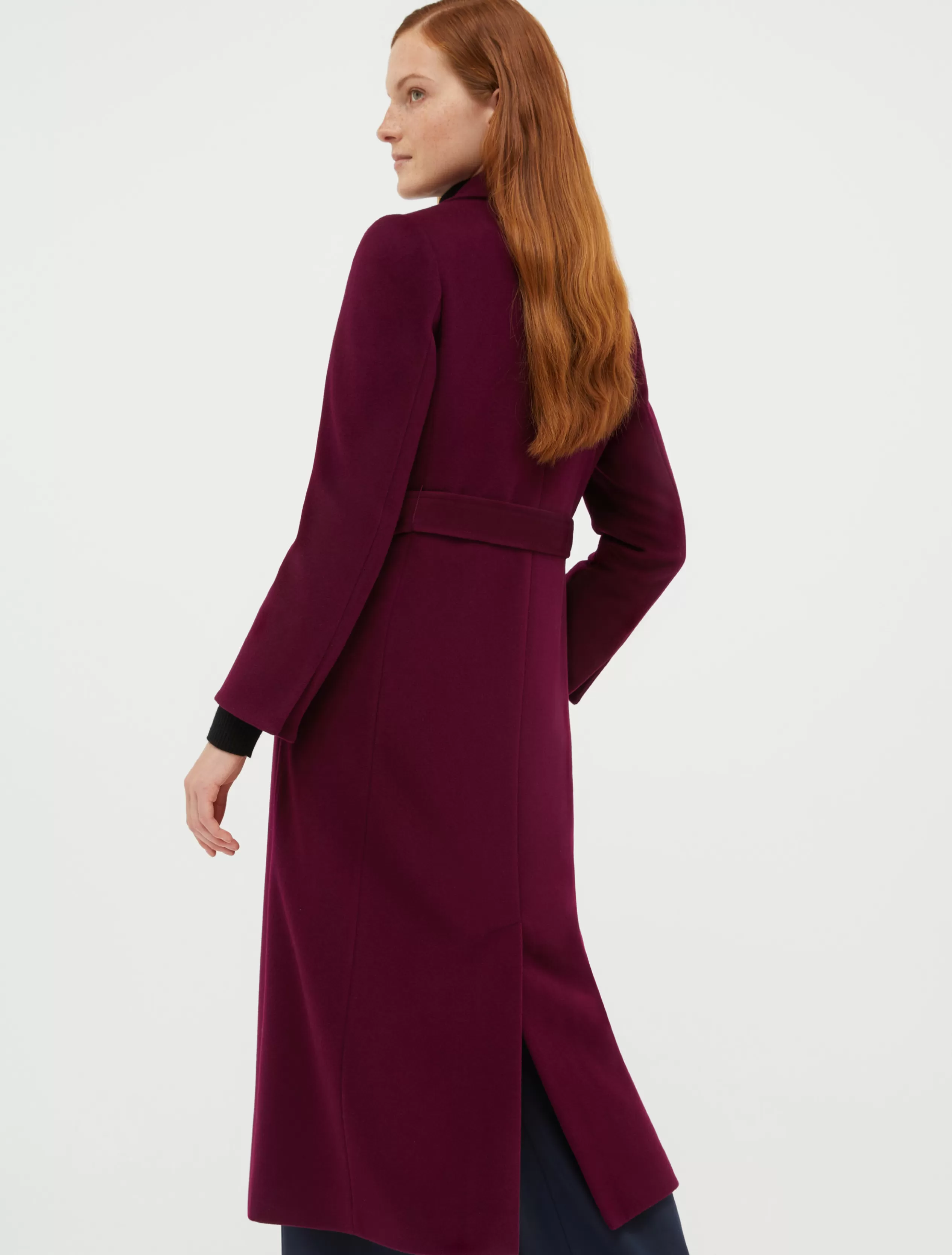 Cappotti e Trench<MAX&Co. Cappotto Longrun in pura lana bordeaux