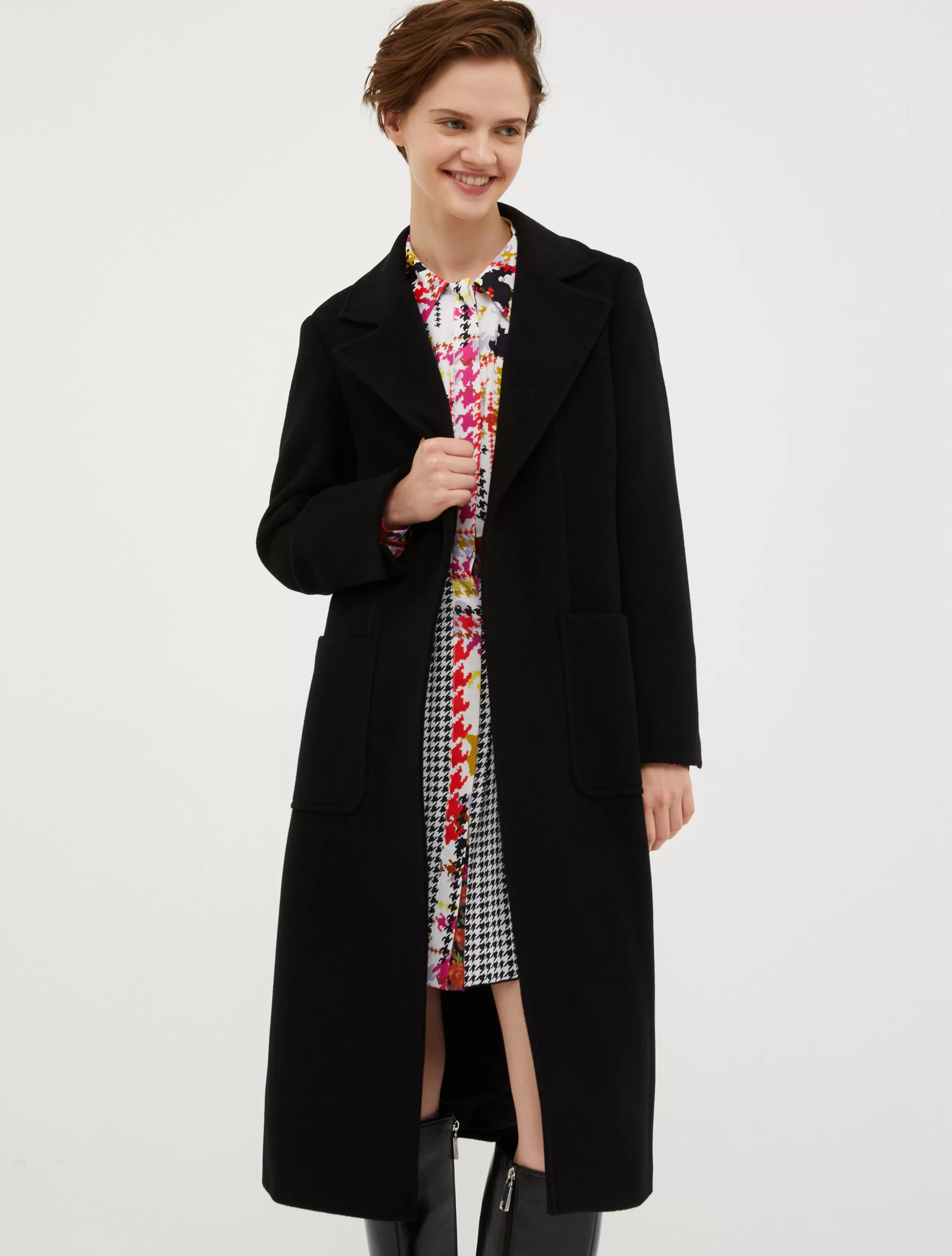 Cappotti e Trench<MAX&Co. Cappotto Runaway in pura lana nero