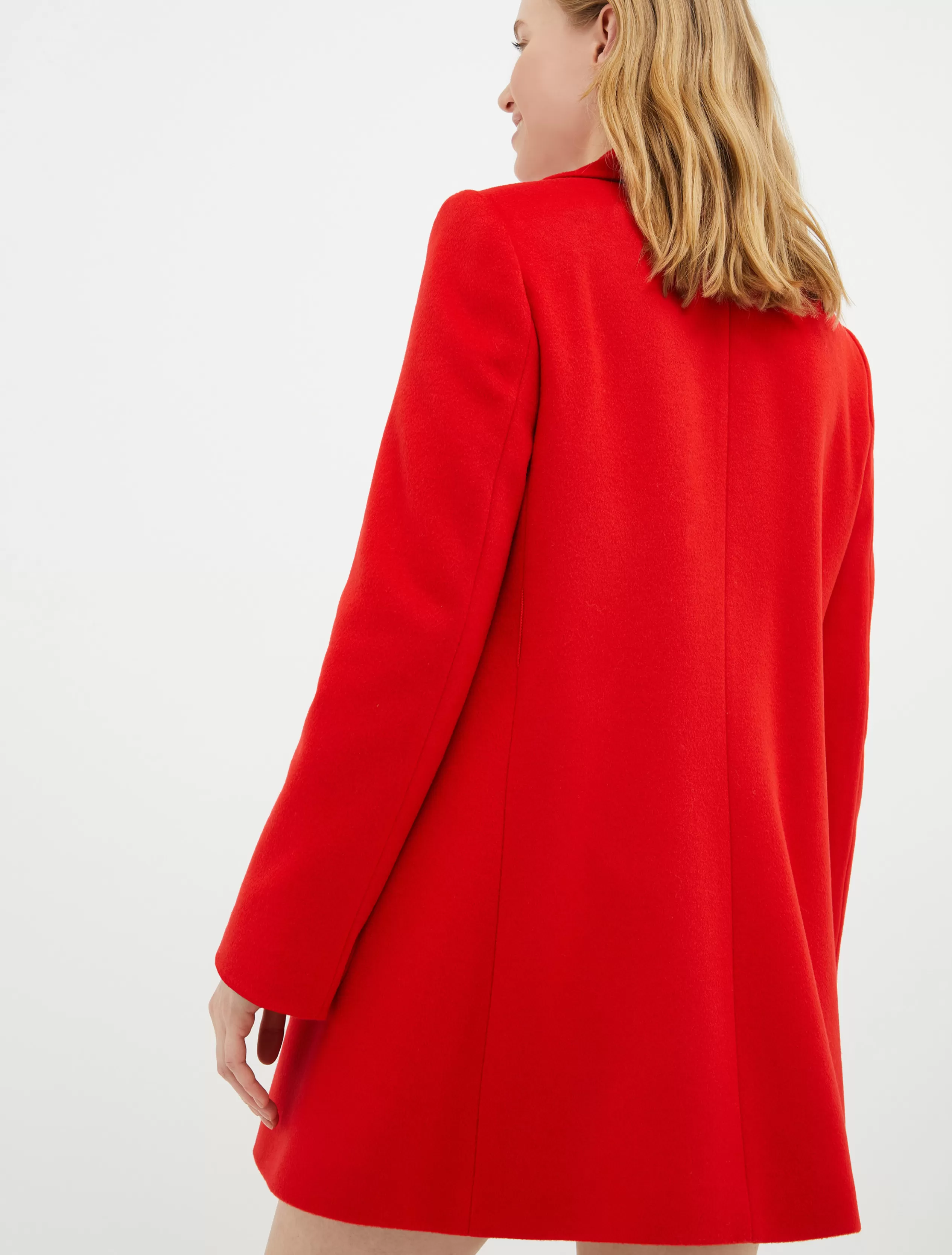 Cappotti e Trench<MAX&Co. Cappotto Shortrun in pura lana rosso