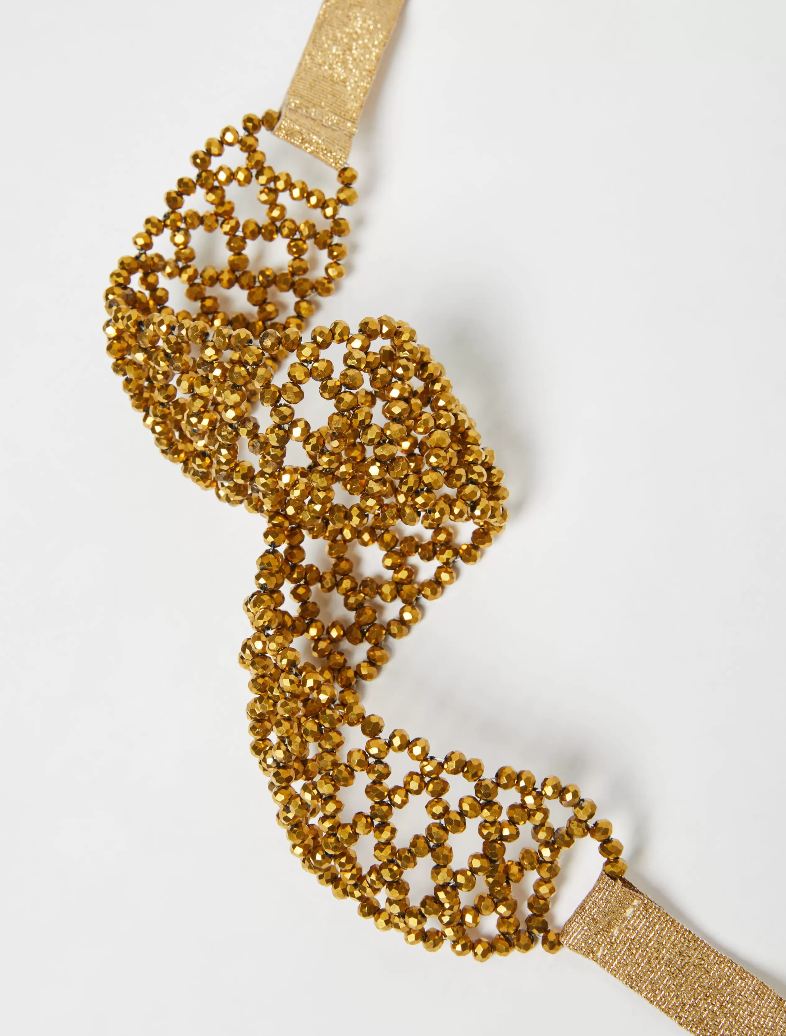 Altri Accessori<MAX&Co. Choker di perline con nastri oro