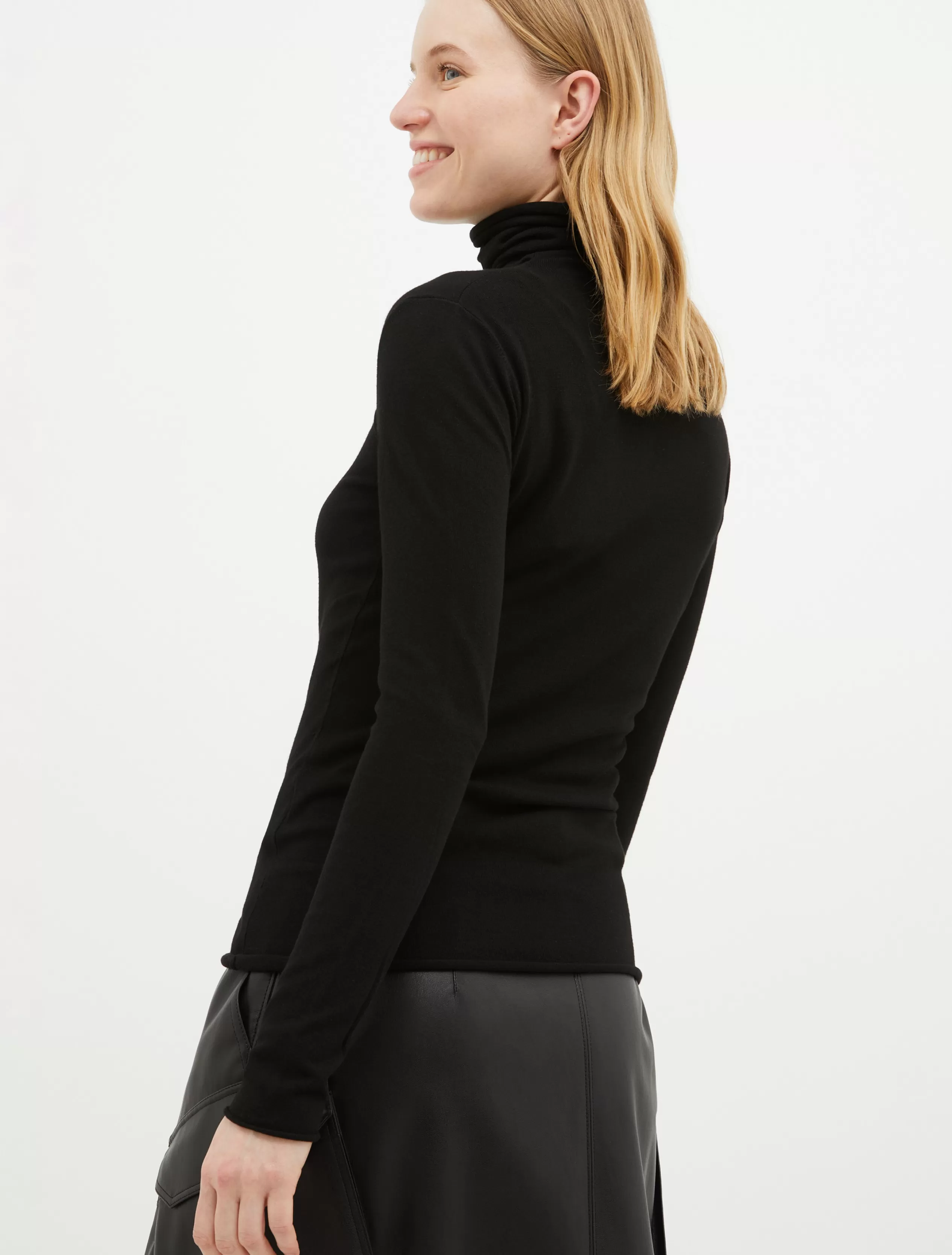 Maglie e Cardigan<MAX&Co. Dolcevita stretch nero