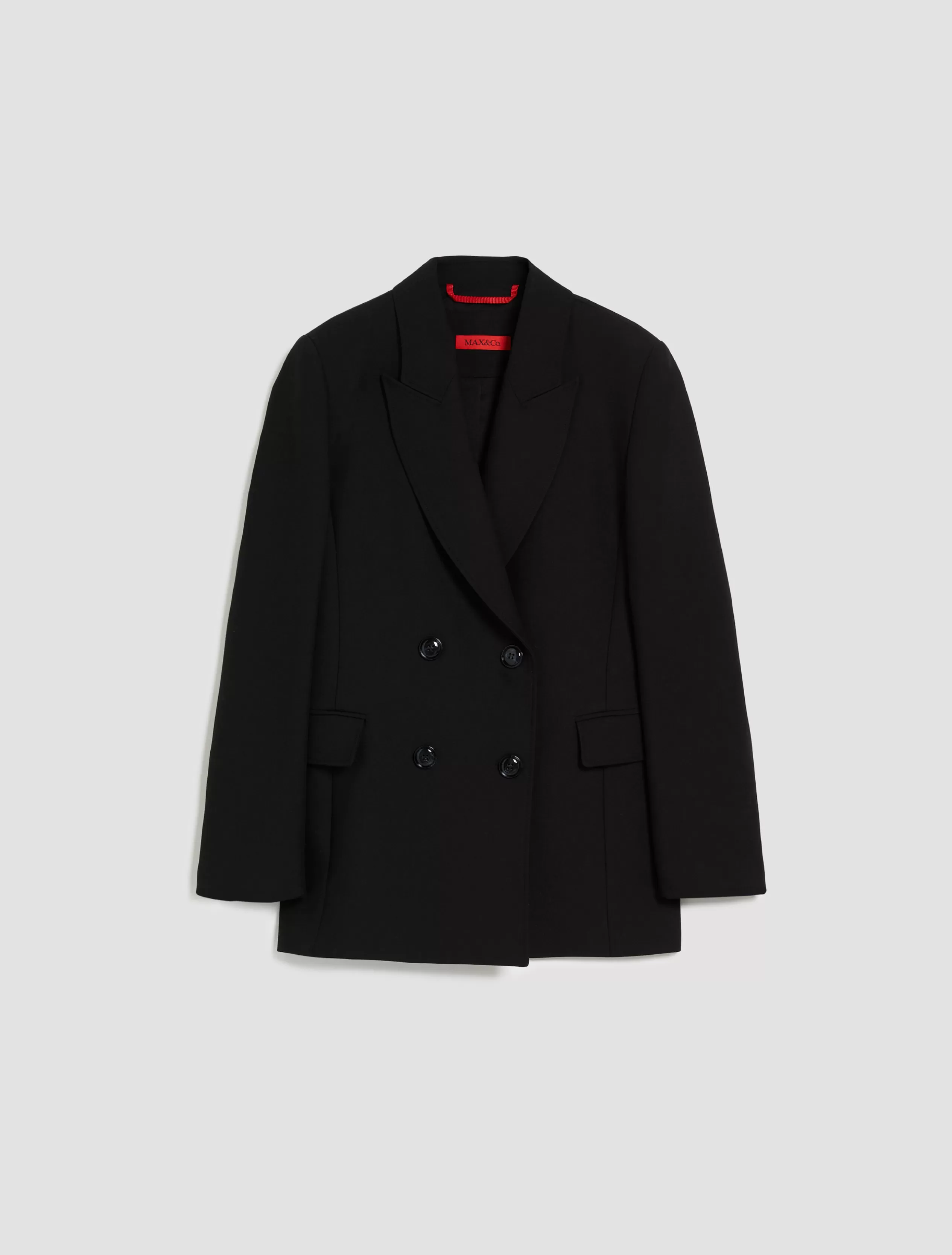 Giacche e Blazer | Tailleur<MAX&Co. Doppiopetto in tela double nero