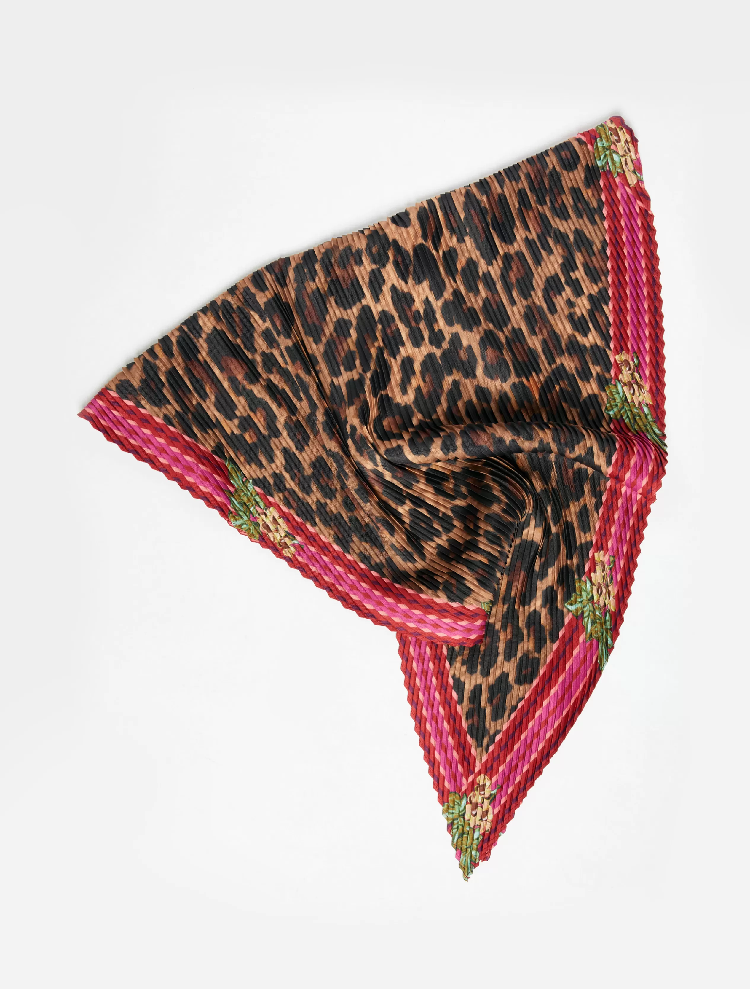 Sciarpe e Cappelli<MAX&Co. Foulard in twill plissé marrone