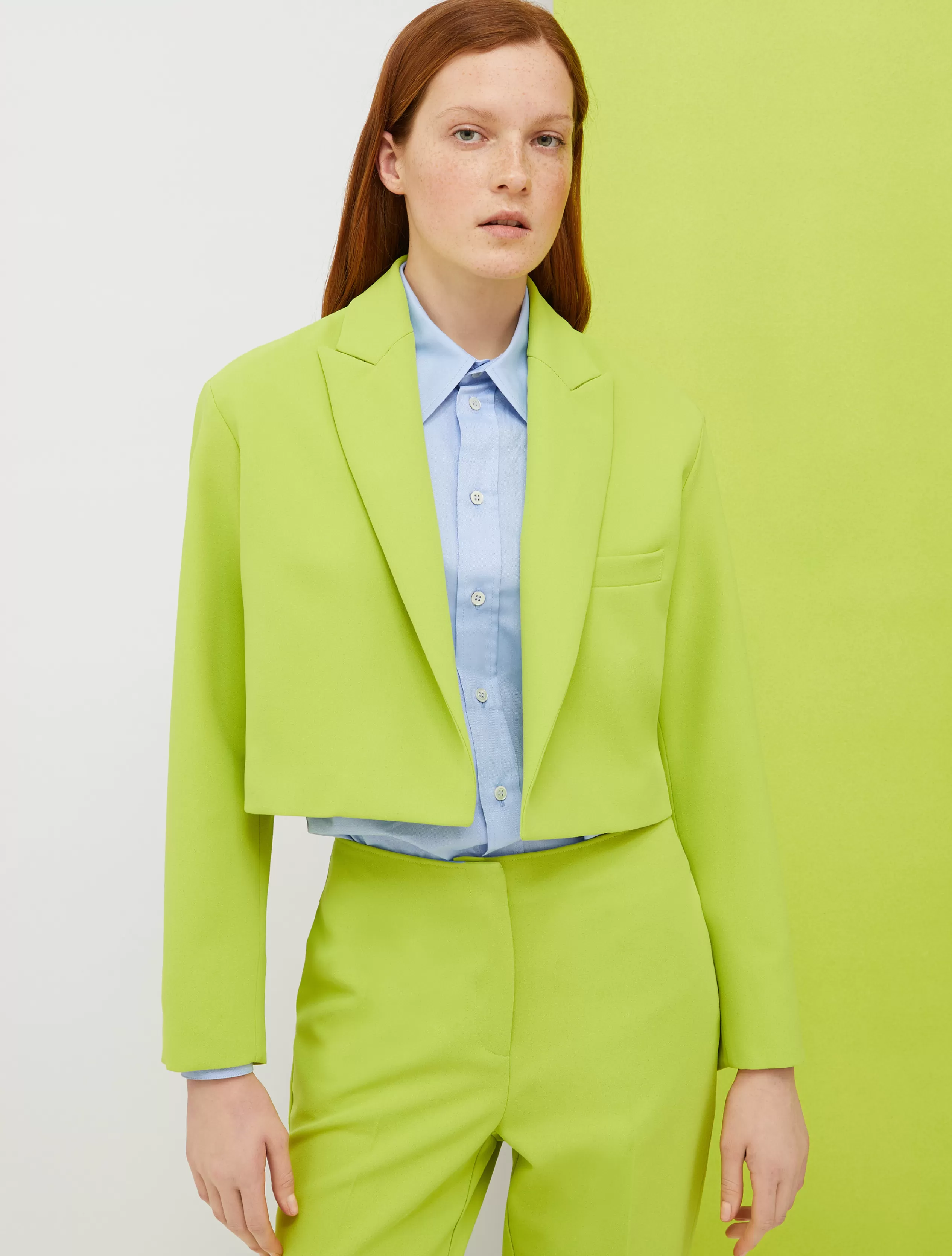 Giacche e Blazer | Tailleur<MAX&Co. Giacca cropped De-Coated with Anna Dello Russo verde acido