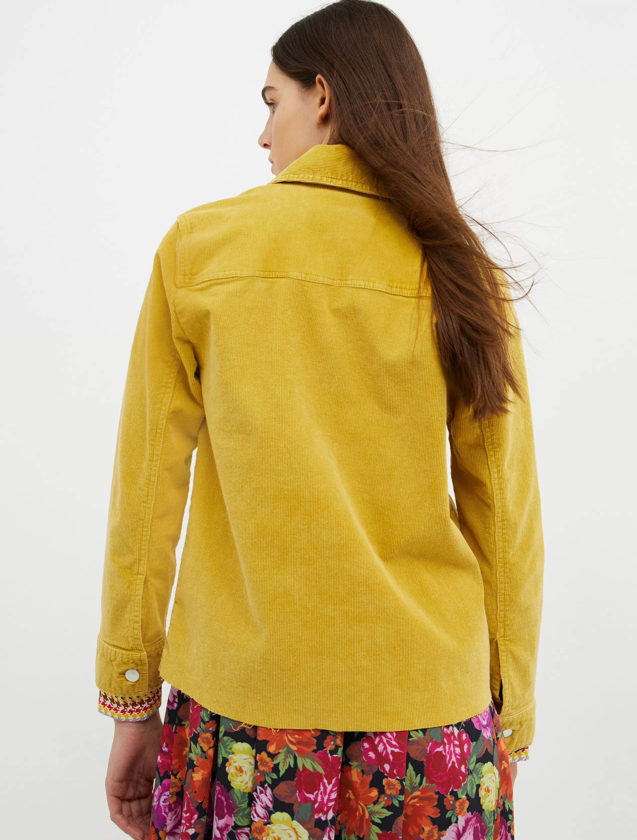 Giacche e Blazer | Tailleur<MAX&Co. Giacca in velluto millerighe giallo tenue