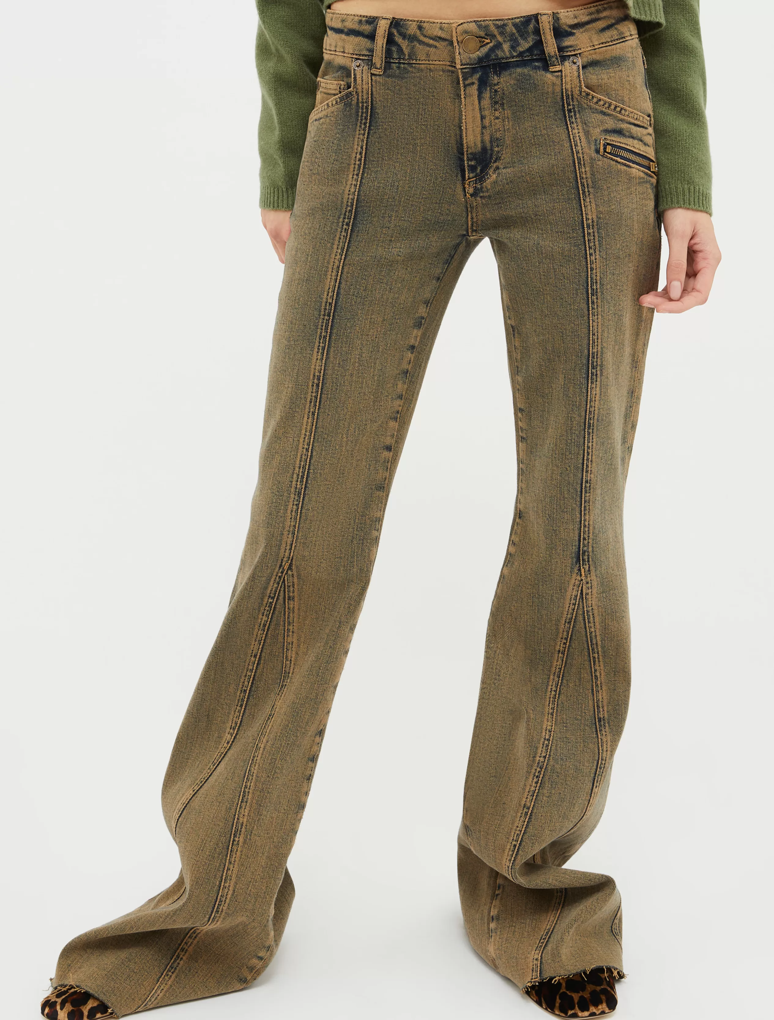 Jeans e Denim | Pantaloni<MAX&Co. Jeans bootcut blu notte