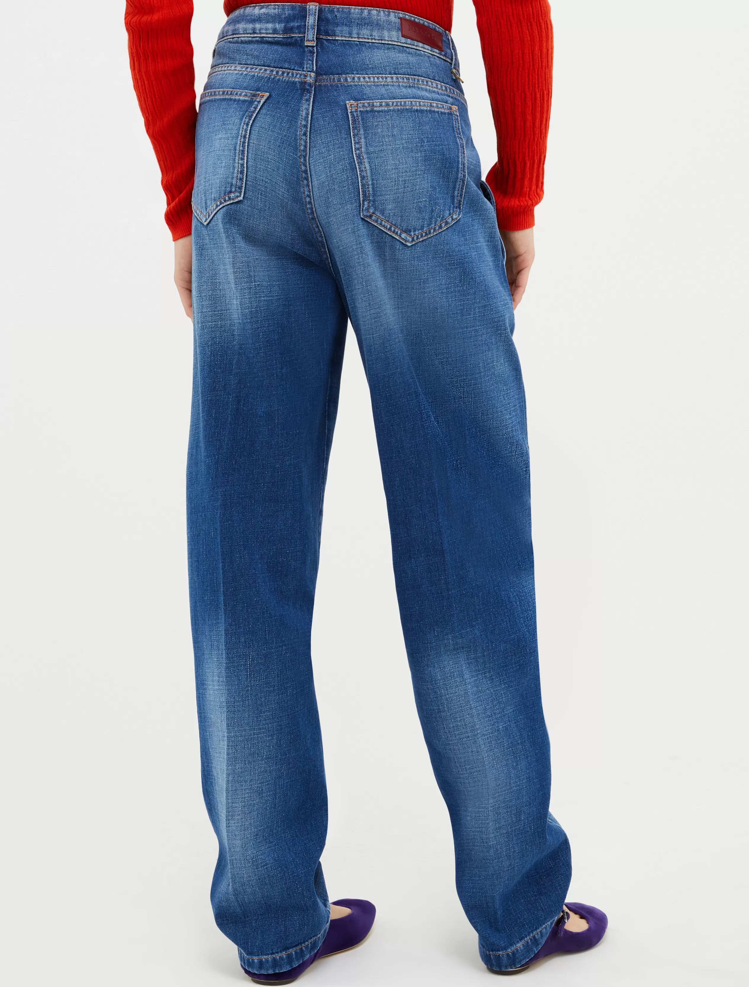 Jeans e Denim | Pantaloni<MAX&Co. Jeans carrot fit blu notte