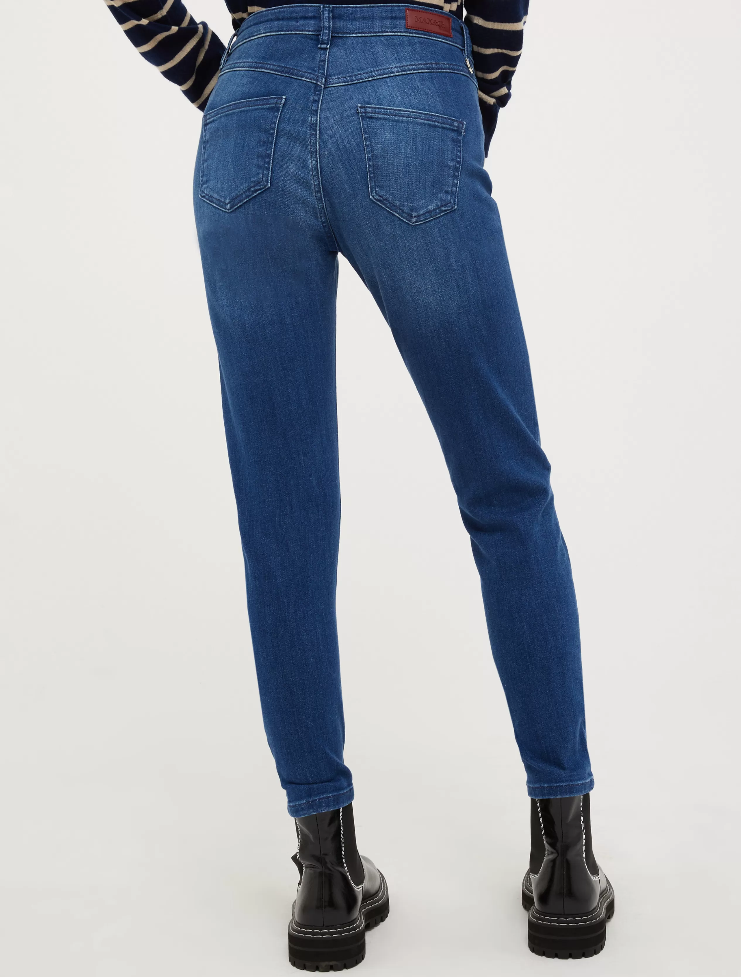 Jeans e Denim | Pantaloni<MAX&Co. Jeans extra slim power stretch blu notte