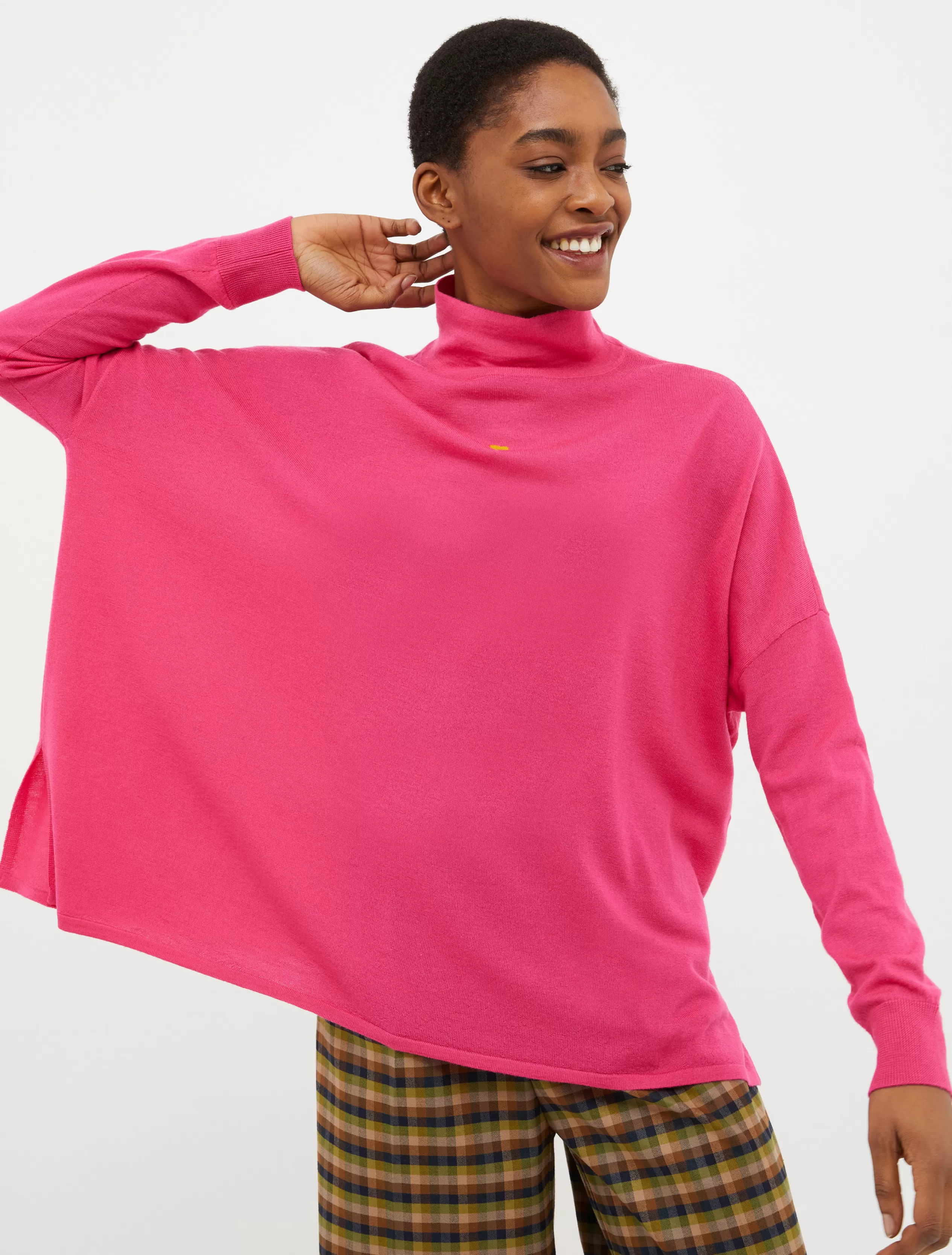 Maglie e Cardigan<MAX&Co. Lupetto di pura lana sottile fuxia