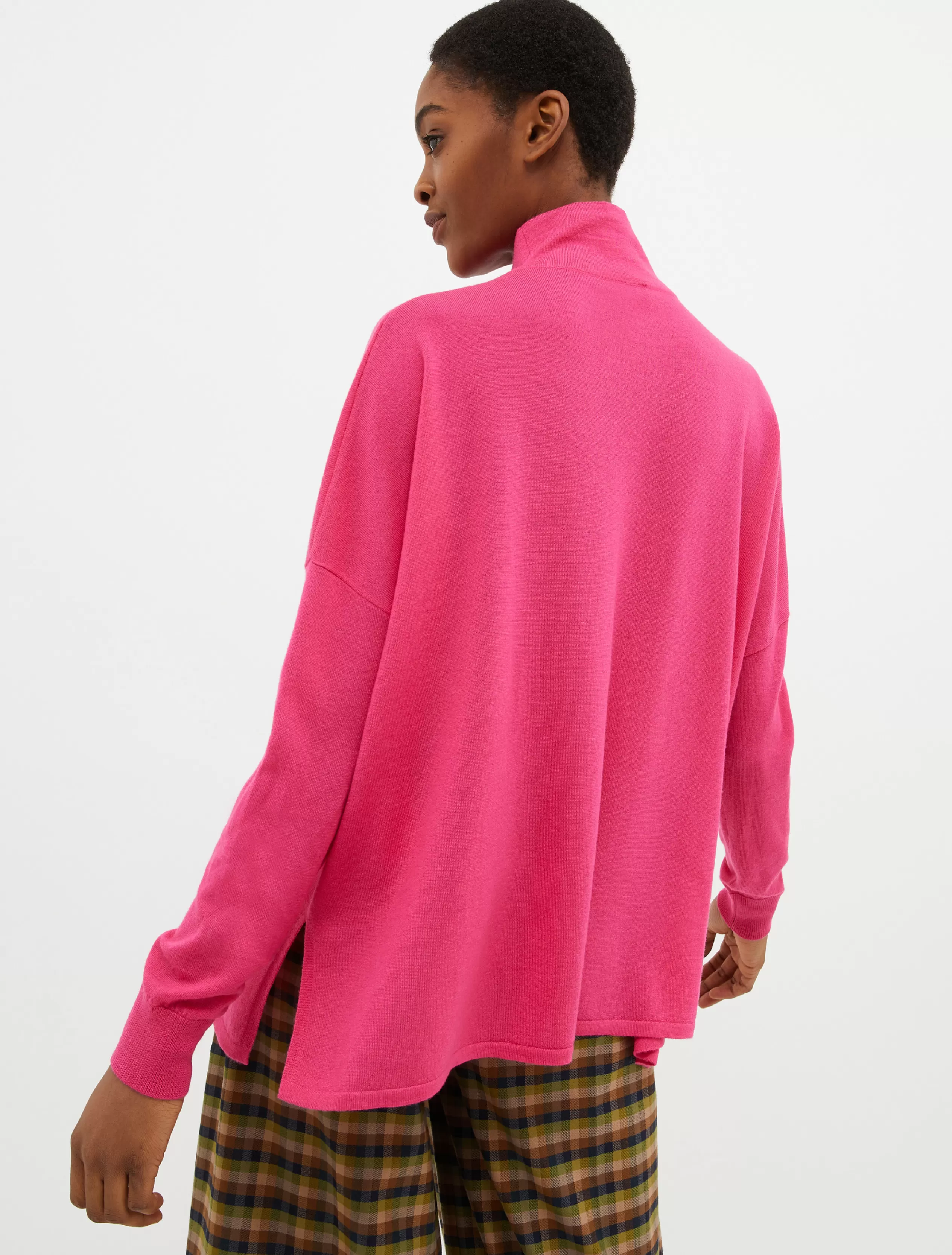 Maglie e Cardigan<MAX&Co. Lupetto di pura lana sottile fuxia