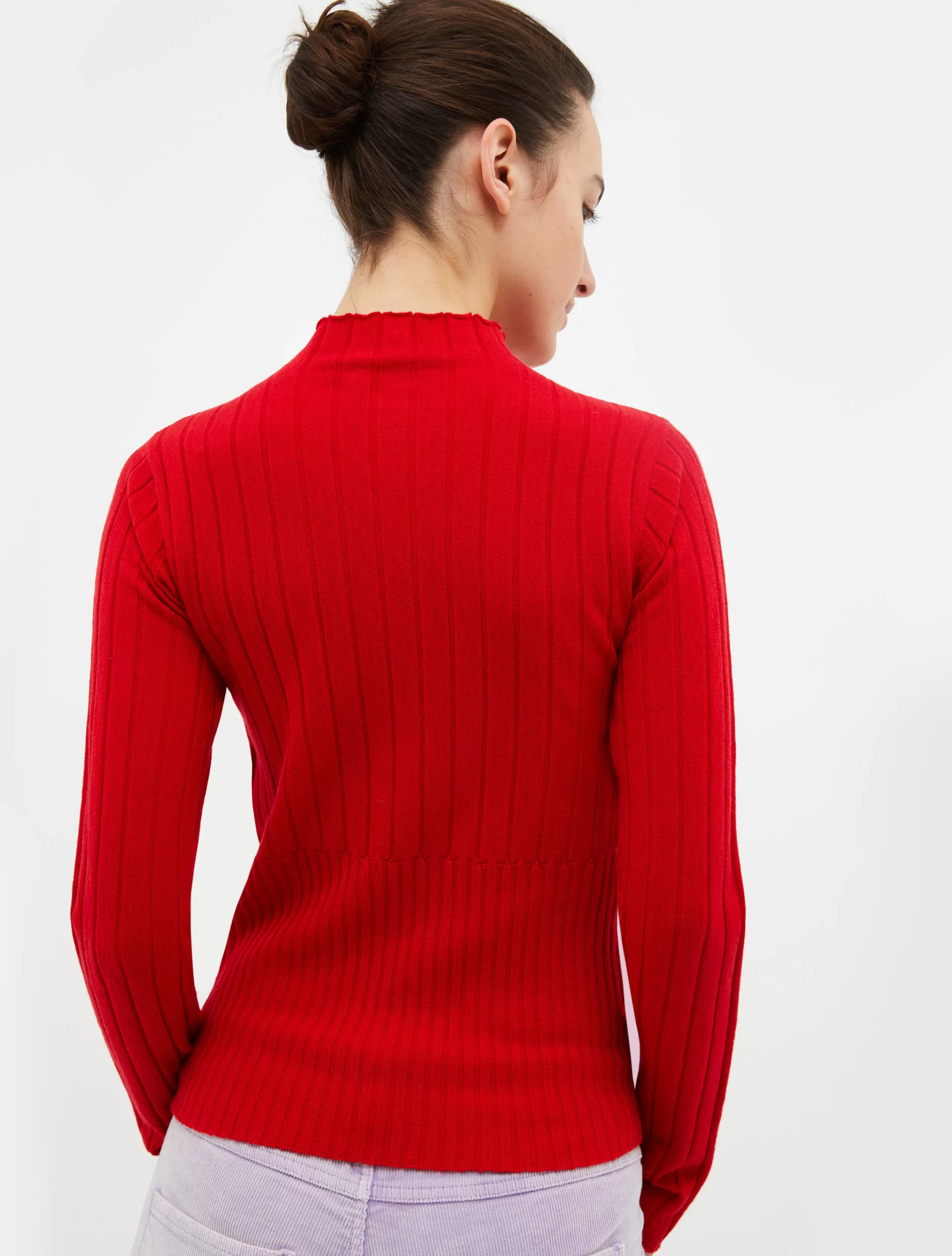 Maglie e Cardigan<MAX&Co. Lupetto in maglia a coste rosso