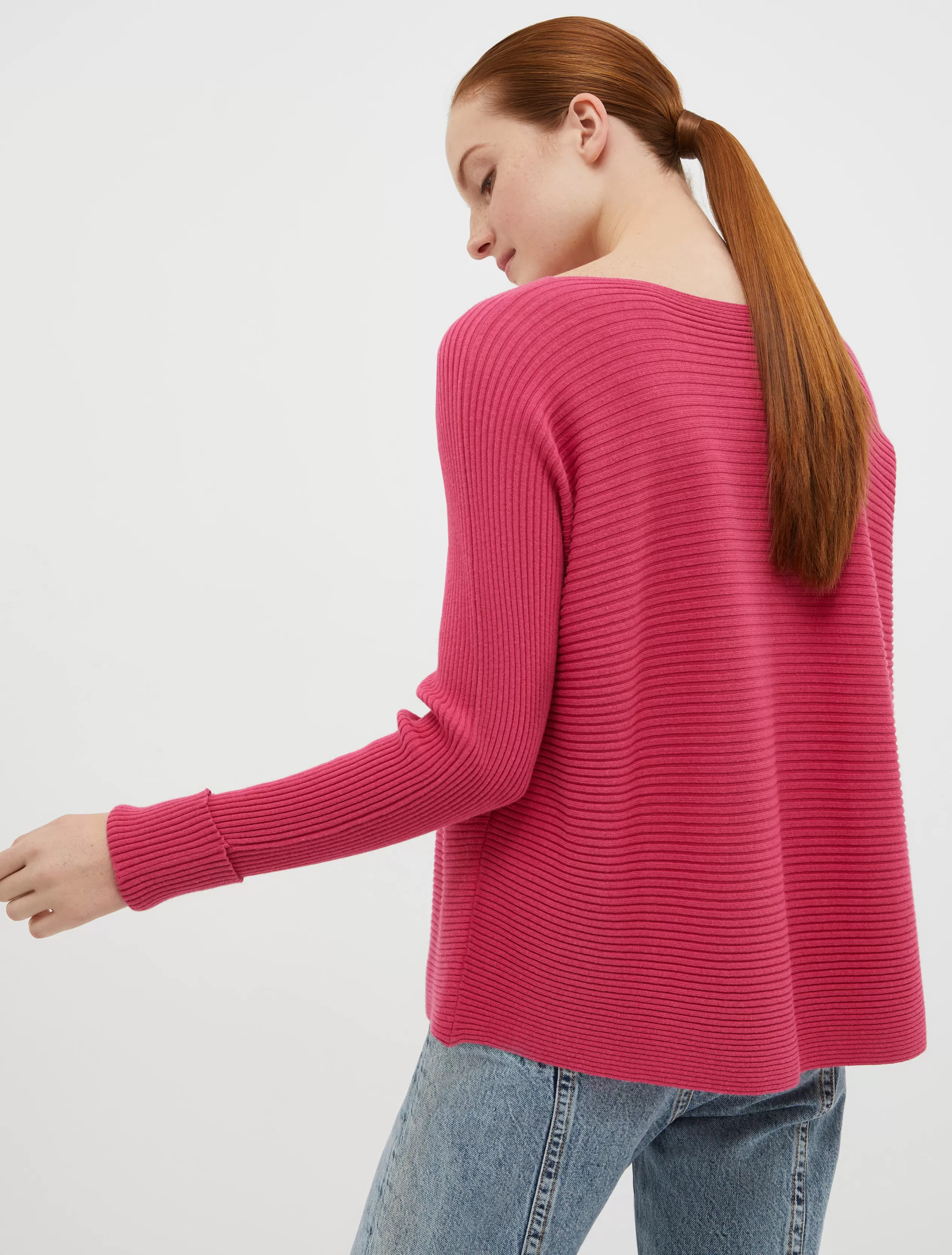 Maglie e Cardigan<MAX&Co. Maglia a coste orizzontali FUXIA