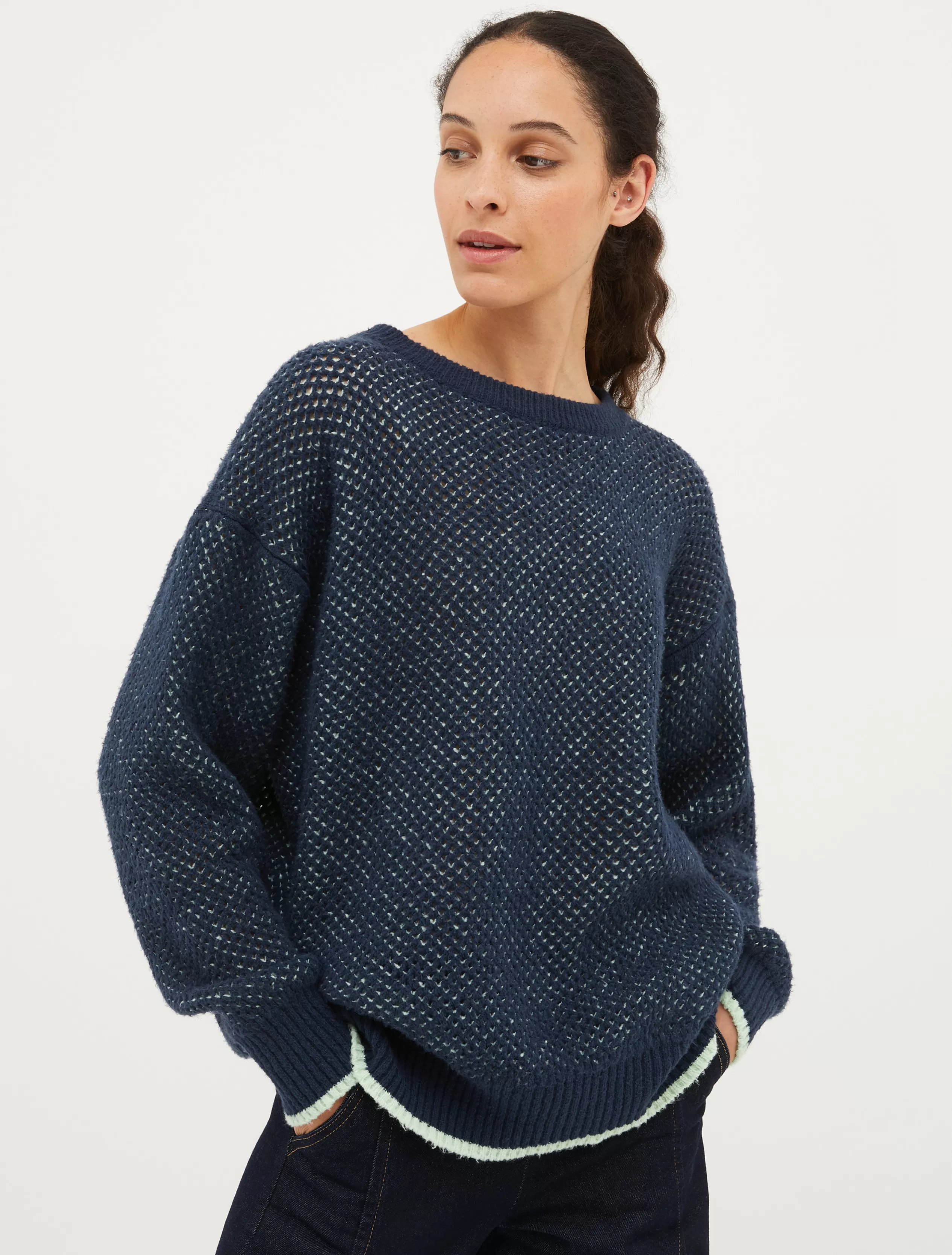 Maglie e Cardigan<MAX&Co. Maglia reversibile a rete BLU