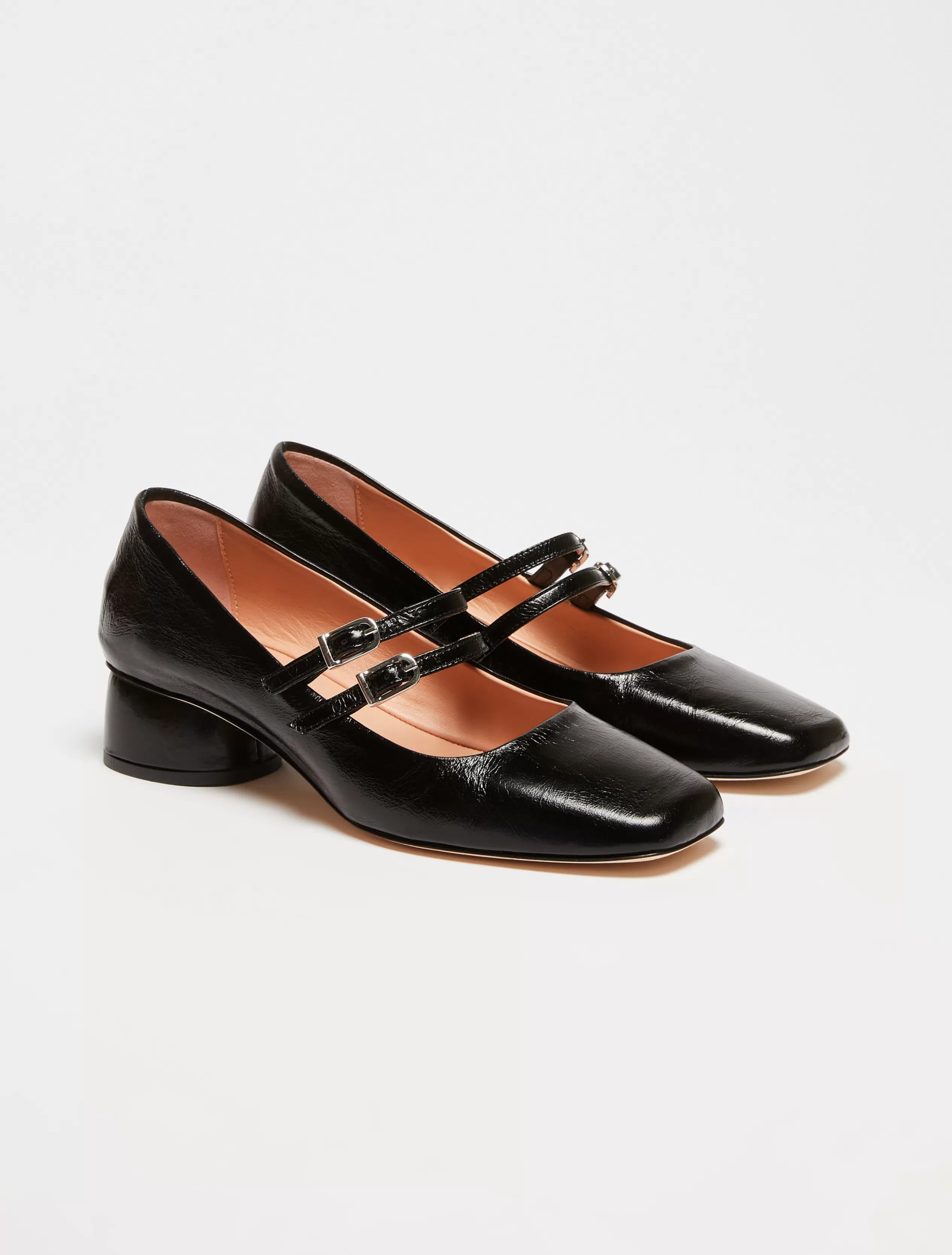 Scarpe<MAX&Co. Mary Jane in pelle nero