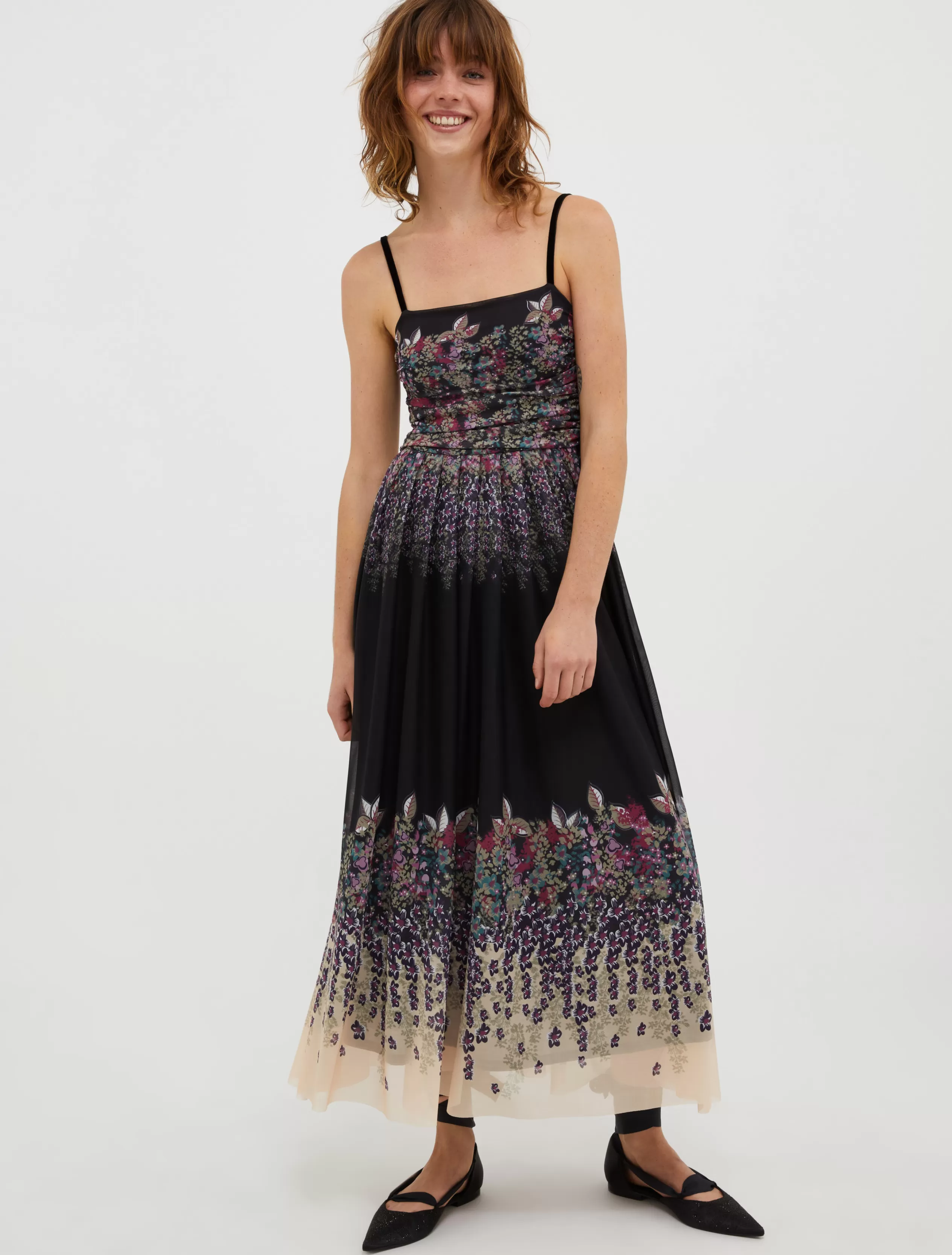 Abiti e Tute<MAX&Co. Maxi dress di jersey drappeggiato viola