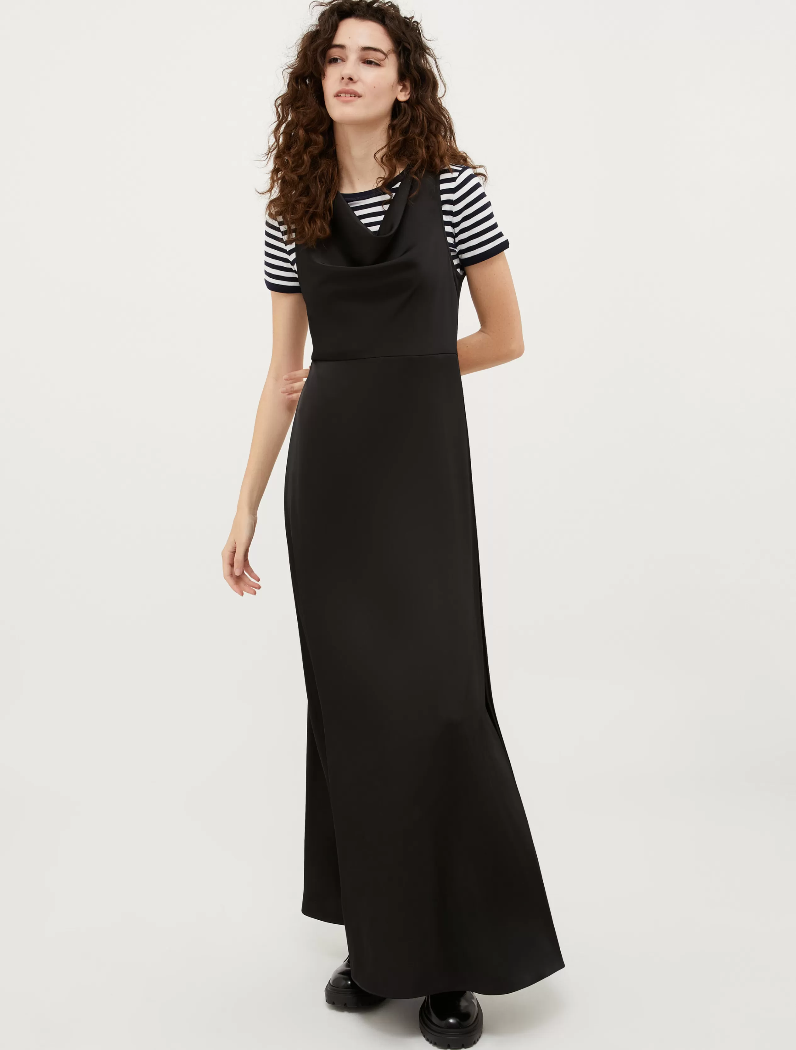 Abiti e Tute<MAX&Co. Maxi dress in raso NERO