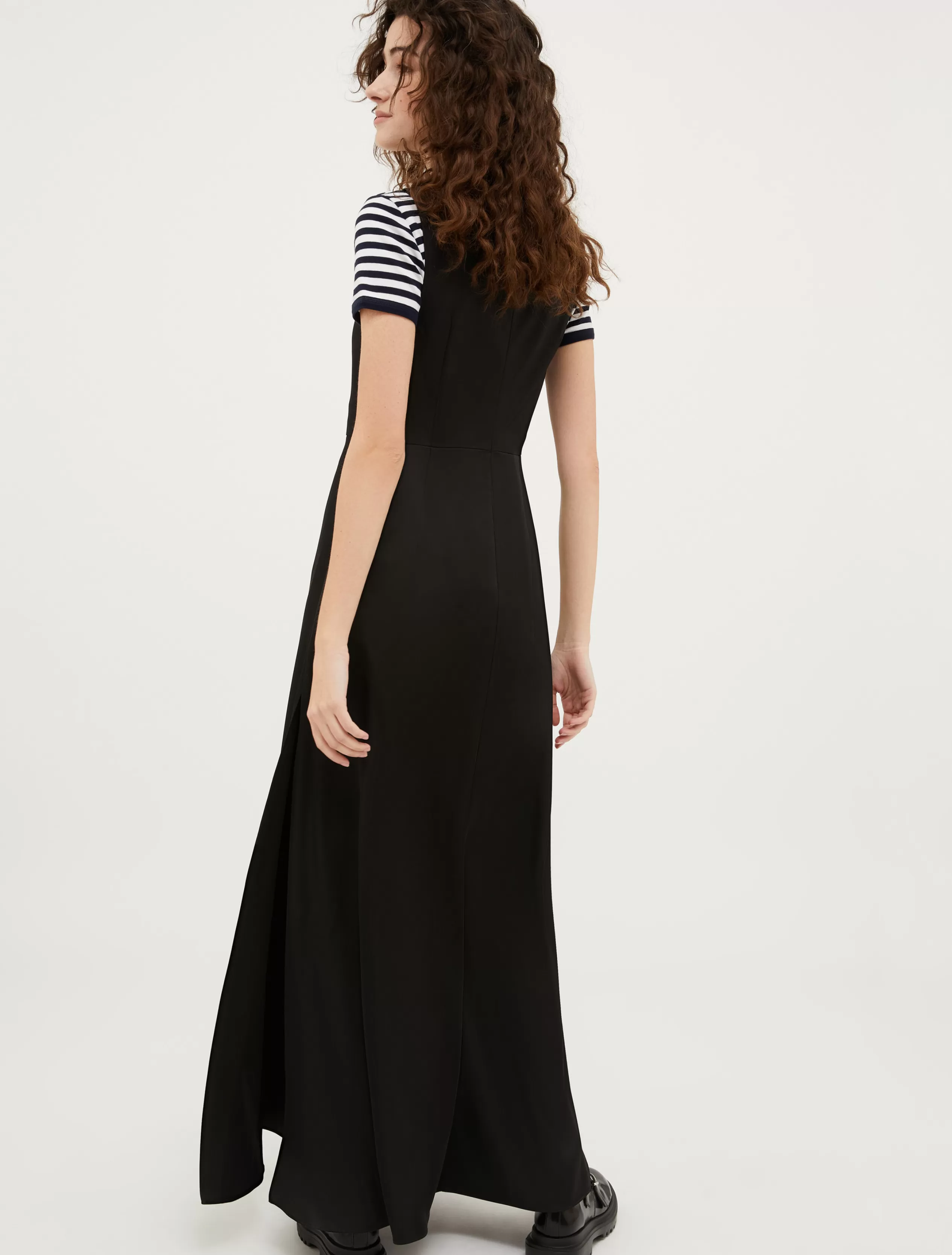 Abiti e Tute<MAX&Co. Maxi dress in raso NERO