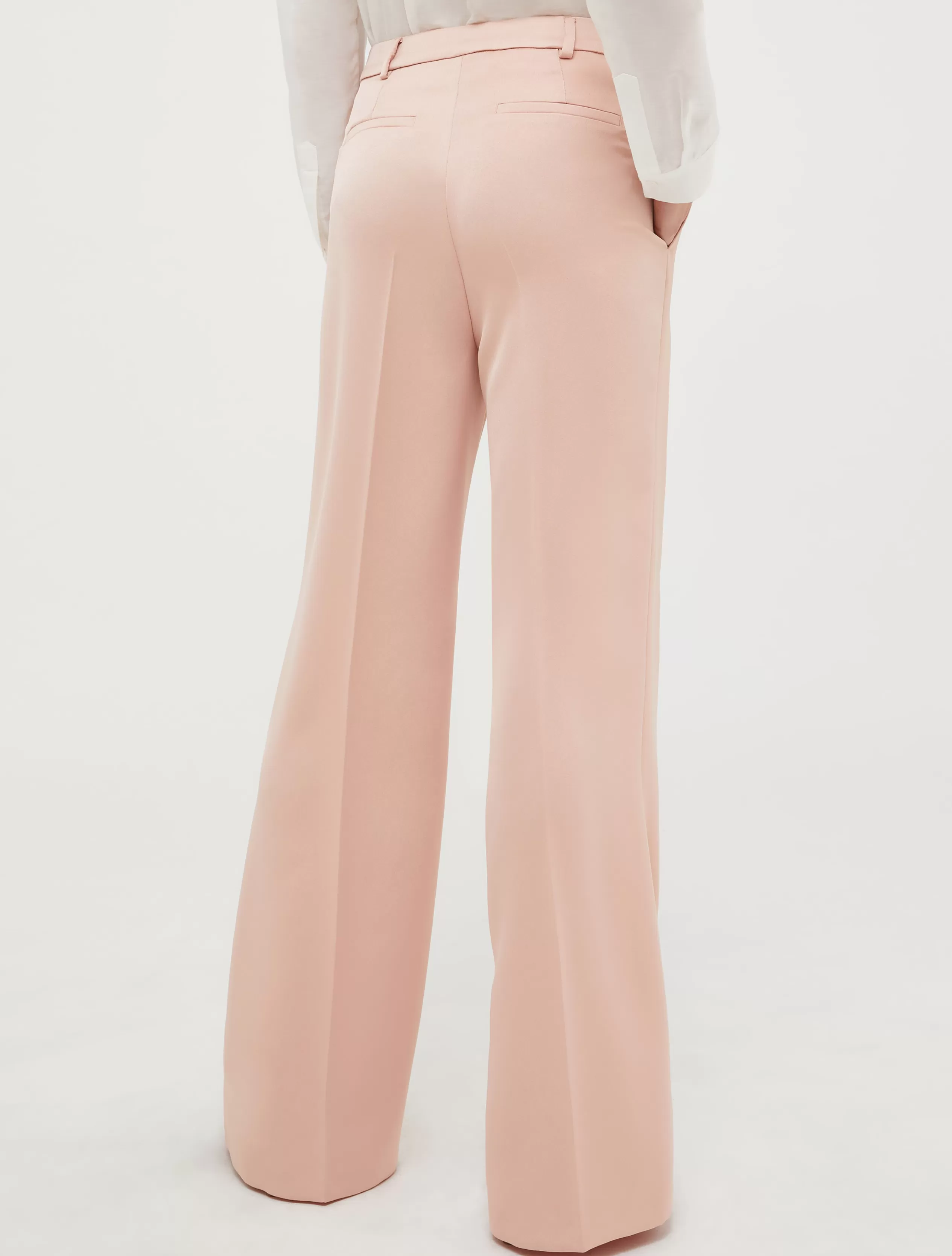 Pantaloni | Tailleur<MAX&Co. Pantaloni in envers satin ROSA ANTICO