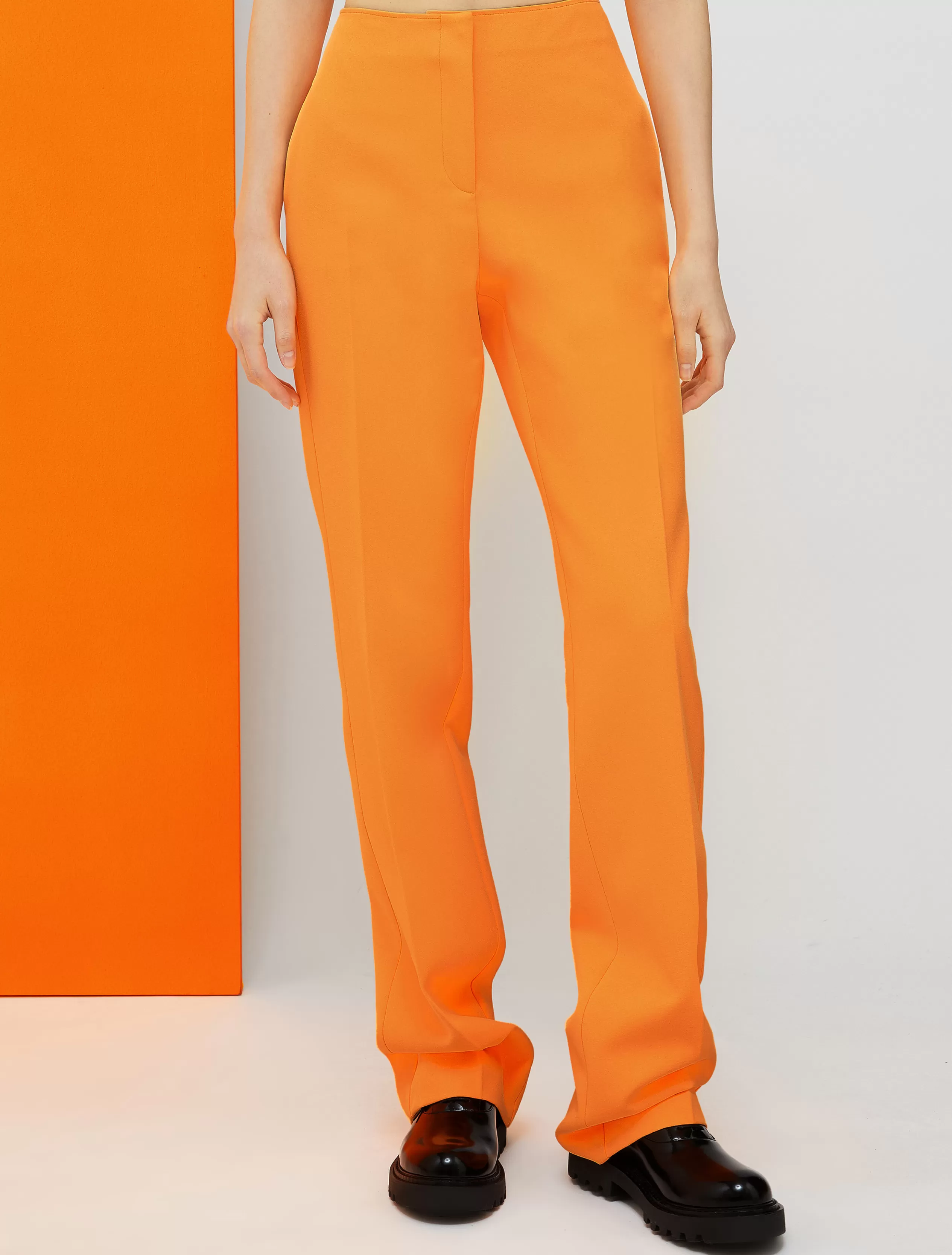 Pantaloni | Tailleur<MAX&Co. Pantaloni straight fit De-Coated with Anna Dello Russo mandarino