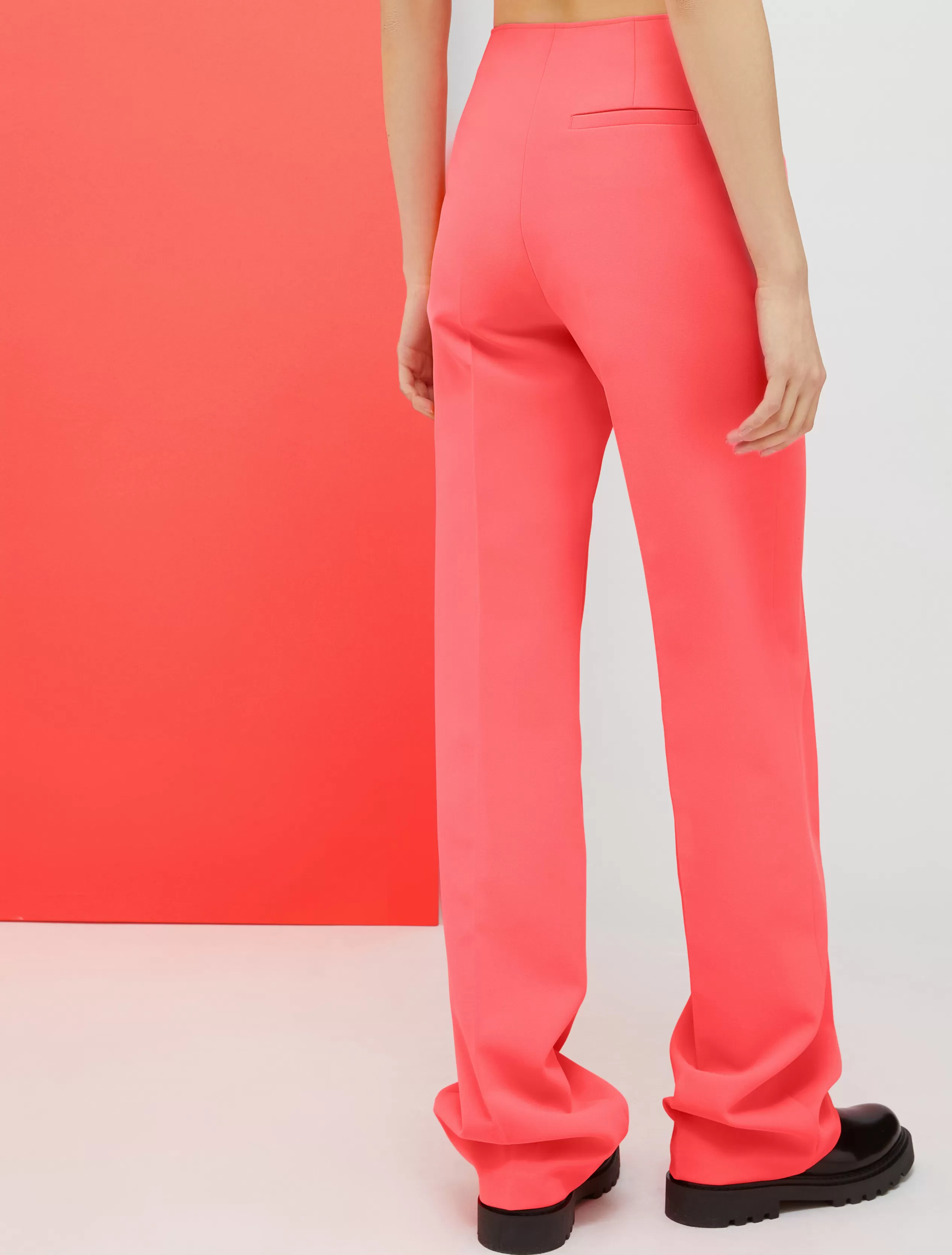 Pantaloni | Tailleur<MAX&Co. Pantaloni straight fit De-Coated with Anna Dello Russo rosa shocking