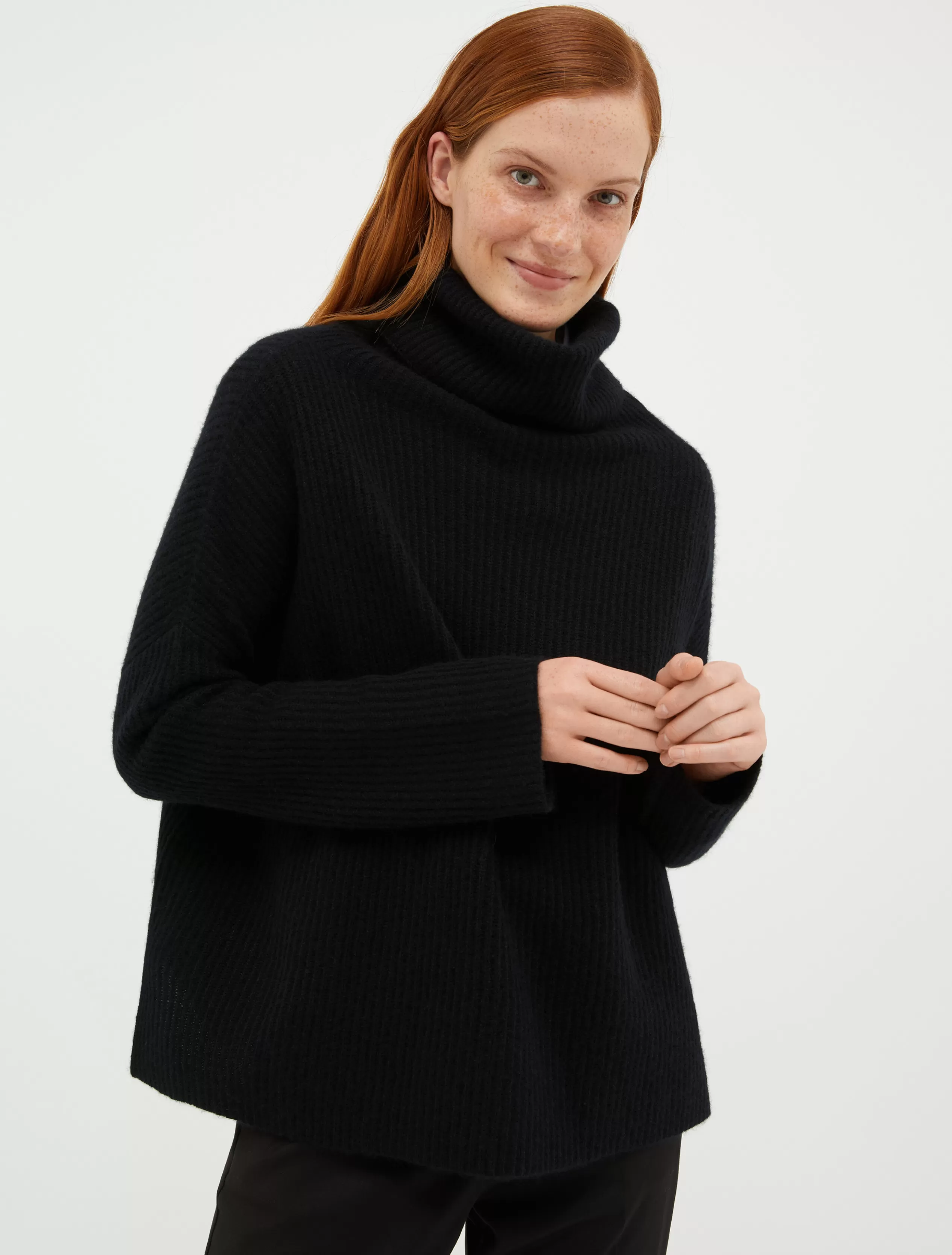 Maglie e Cardigan<MAX&Co. Pull dolcevita in puro cashmere nero