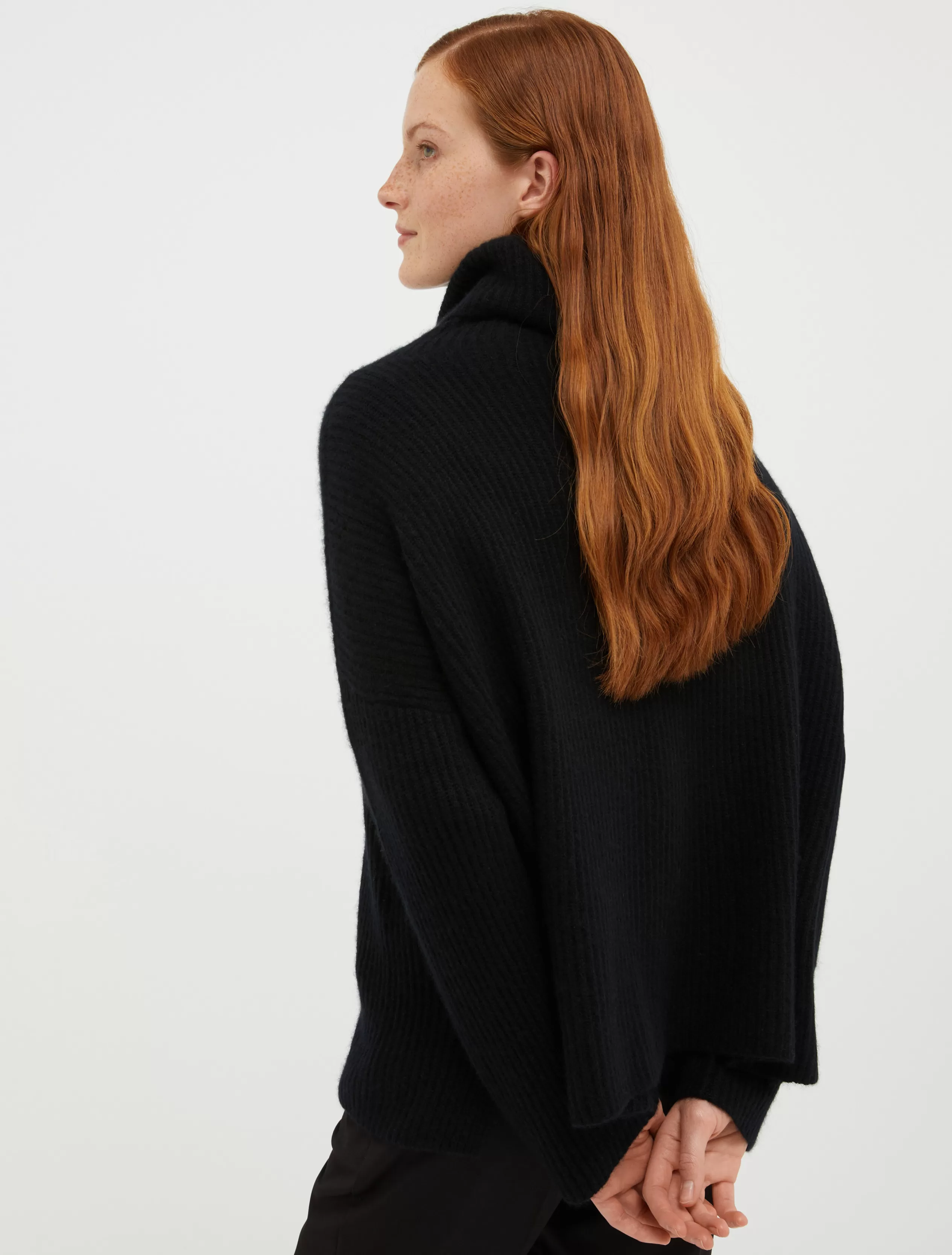 Maglie e Cardigan<MAX&Co. Pull dolcevita in puro cashmere nero