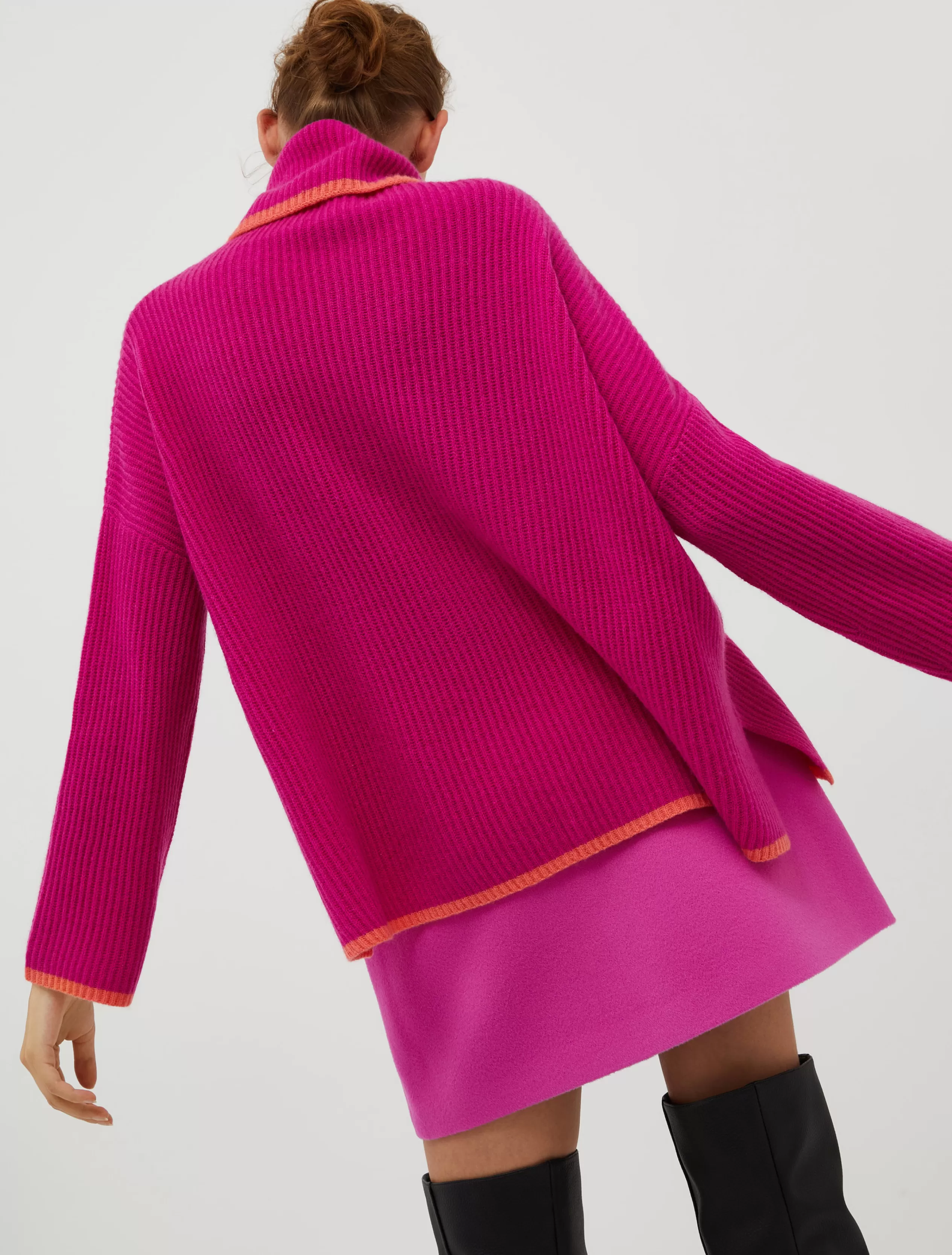 Maglie e Cardigan<MAX&Co. Pull dolcevita in puro cashmere lilla