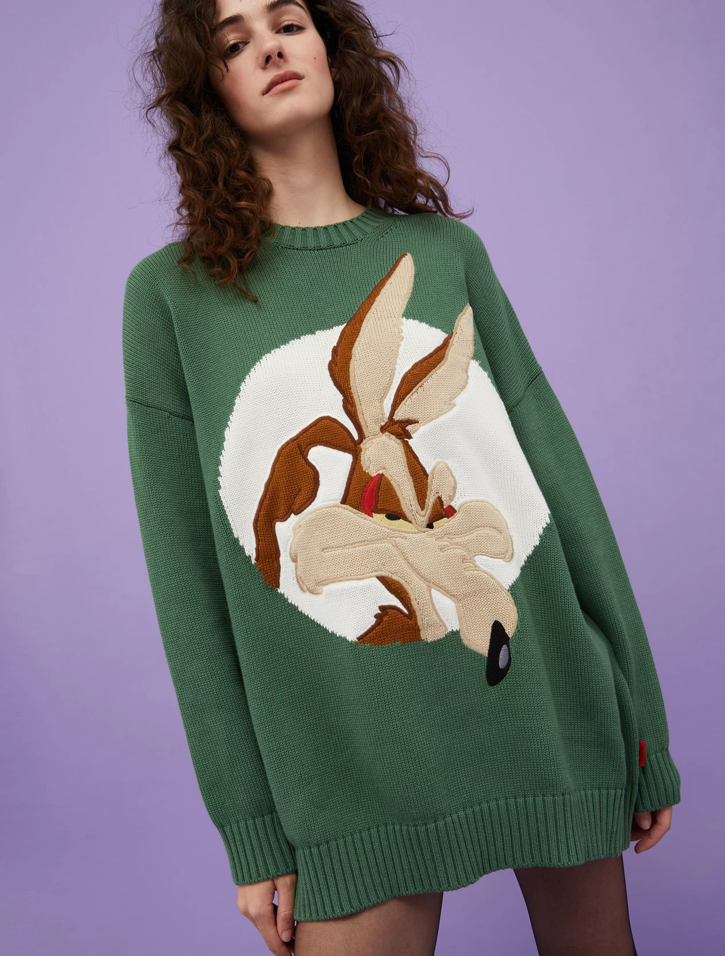 Maglie e Cardigan<MAX&Co. Pull with Looney Tunes VERDE