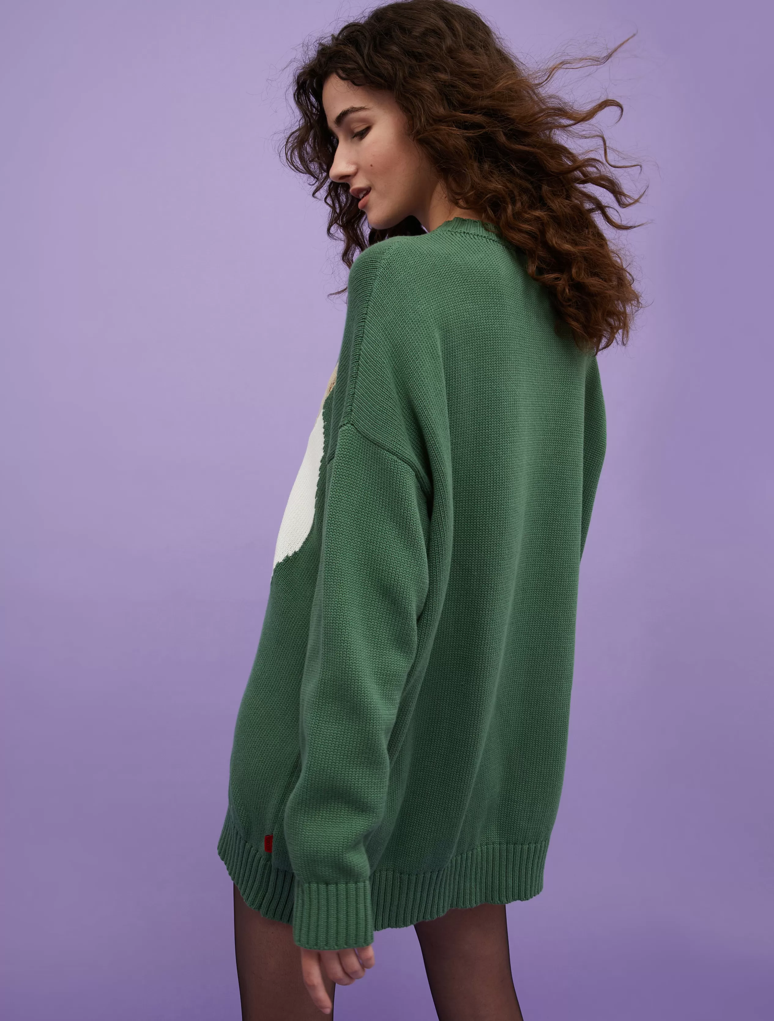 Maglie e Cardigan<MAX&Co. Pull with Looney Tunes VERDE