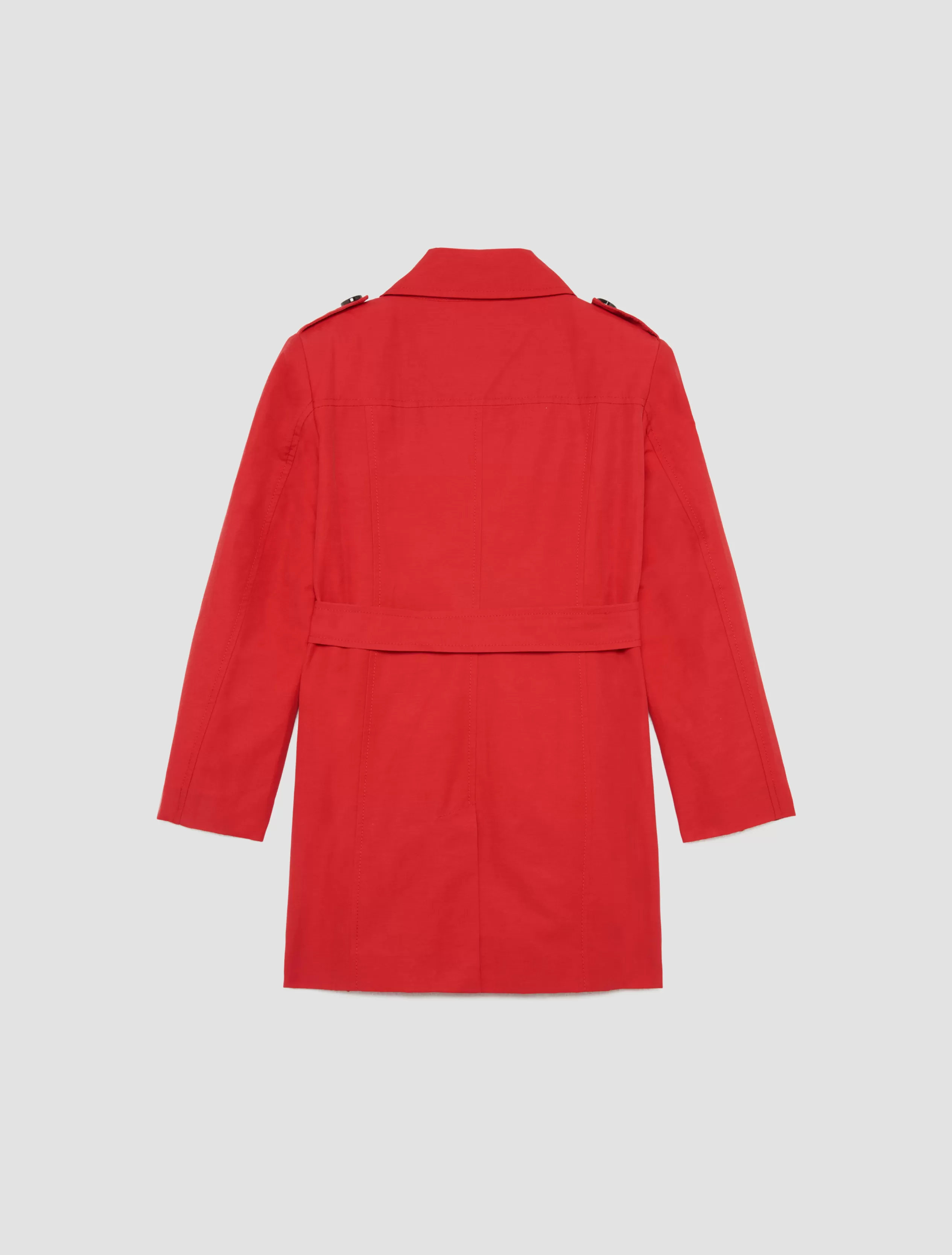 MAX&CO. KID<MAX&Co. Trench in cotone tecnico KID ROSSO