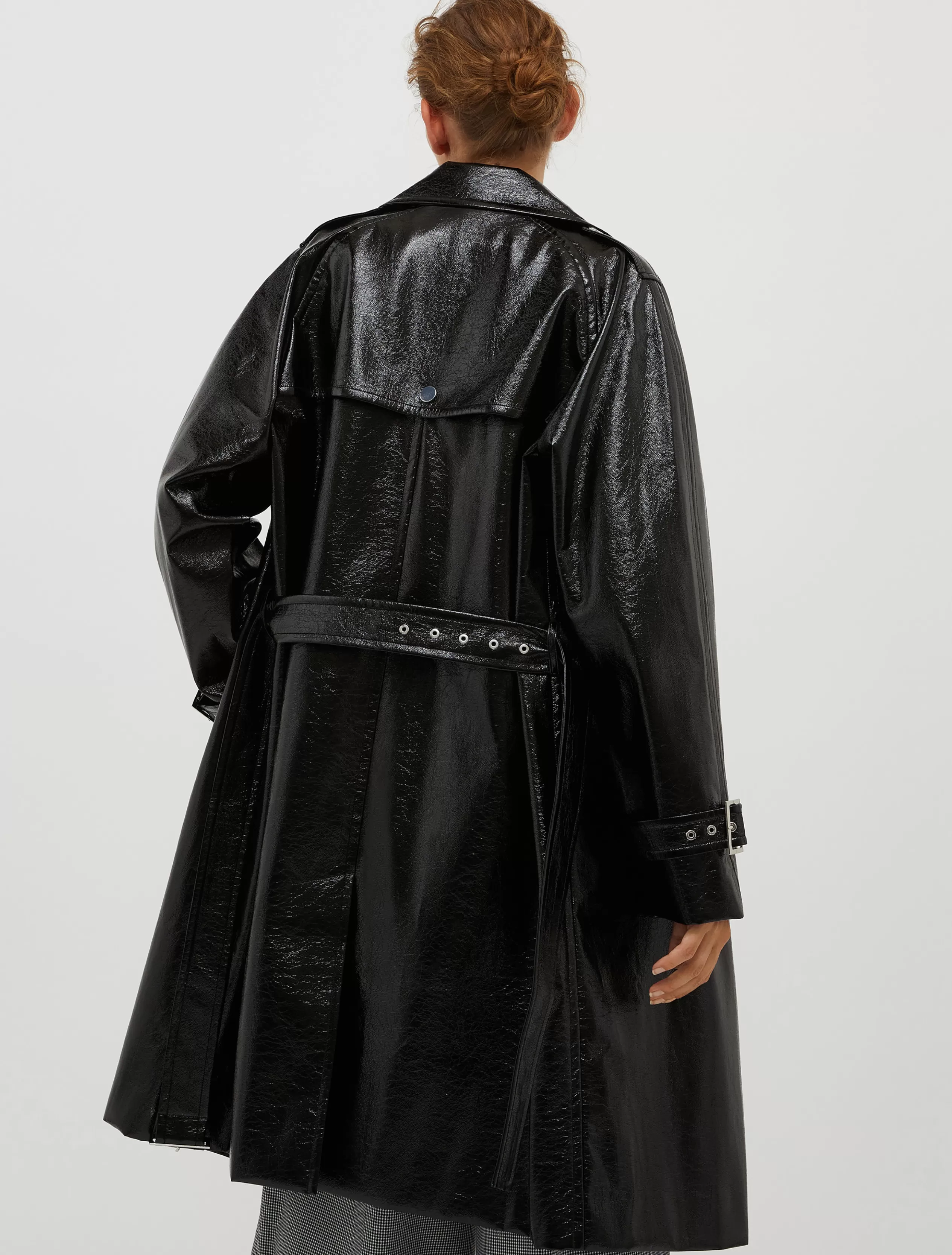 Cappotti e Trench<MAX&Co. Trench in vernice glossy nero