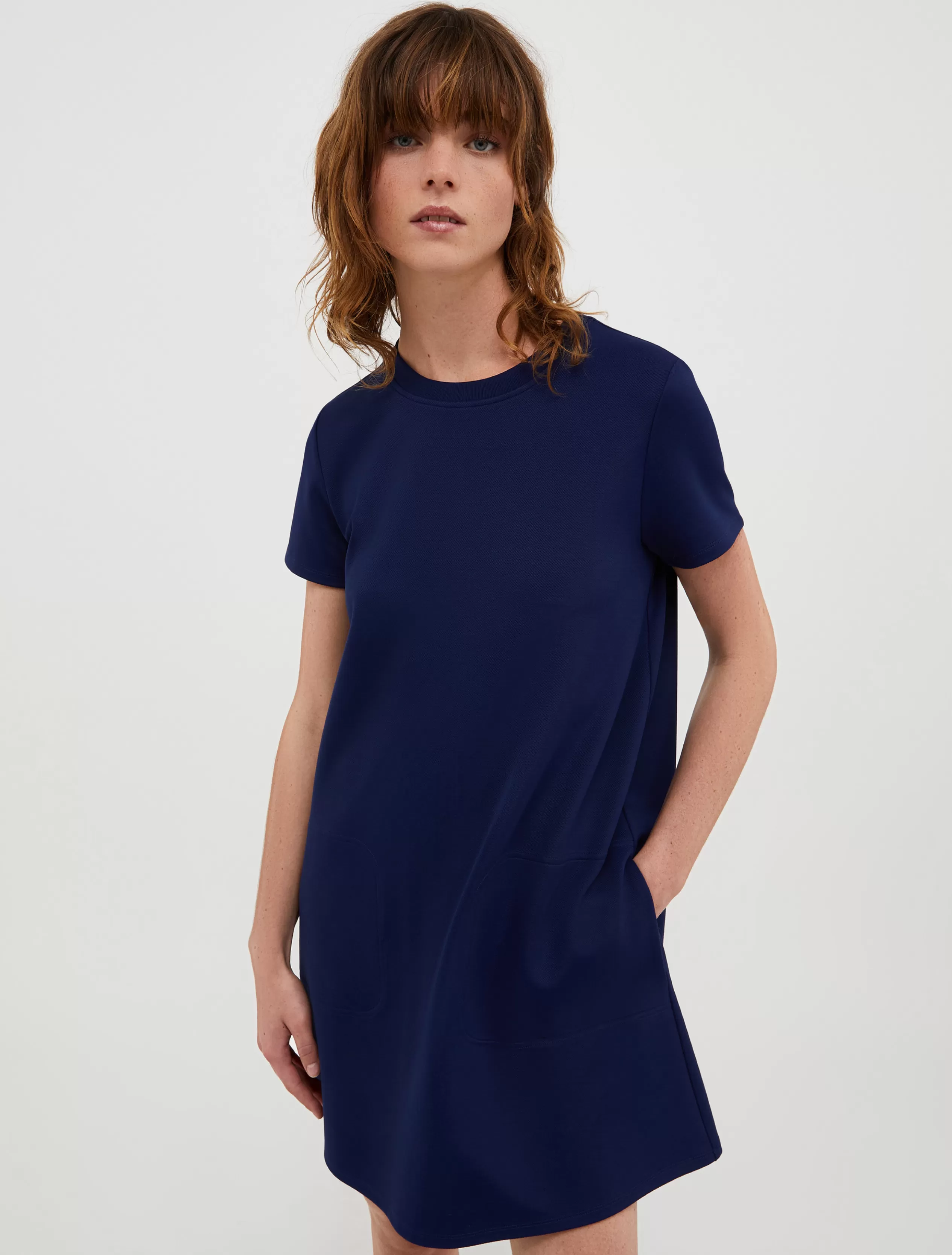 Abiti e Tute<MAX&Co. T-shirt dress di jersey twill blu cina